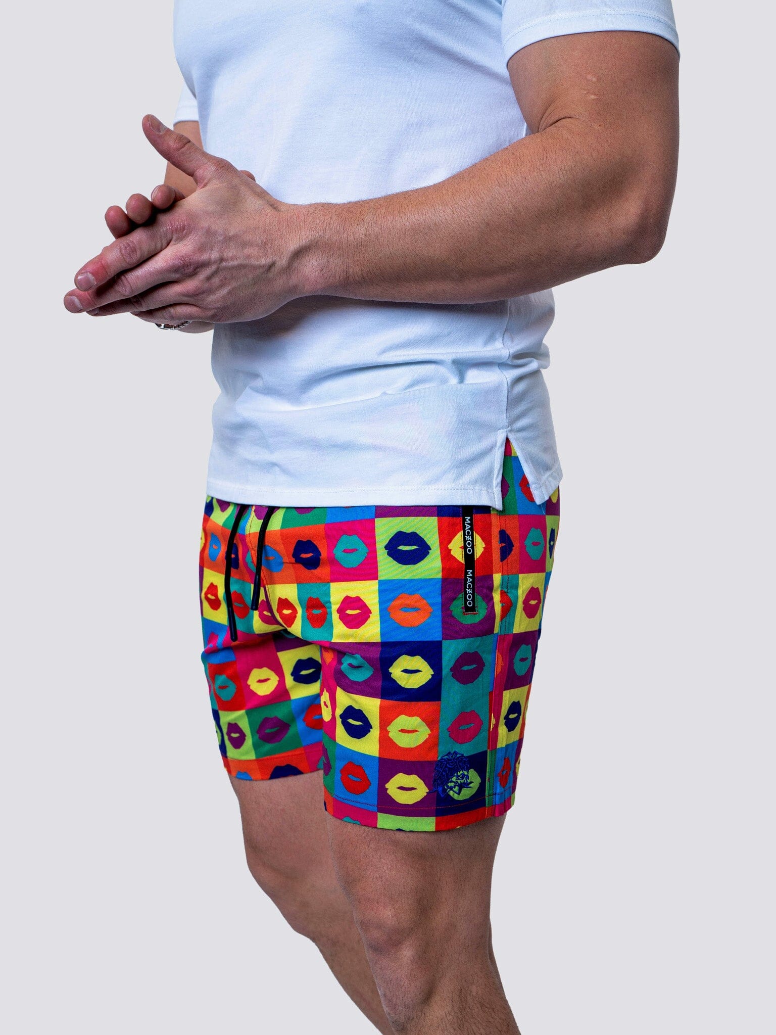 Lion Warhol Multi Swim Trunks