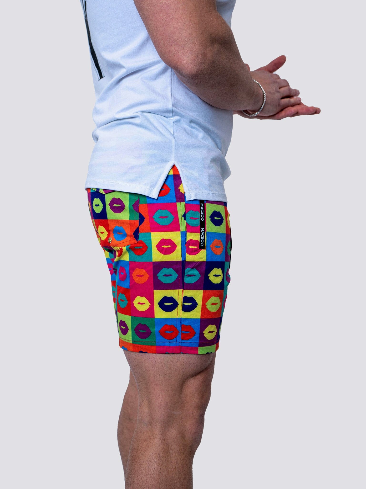 Lion Warhol Multi Swim Trunks
