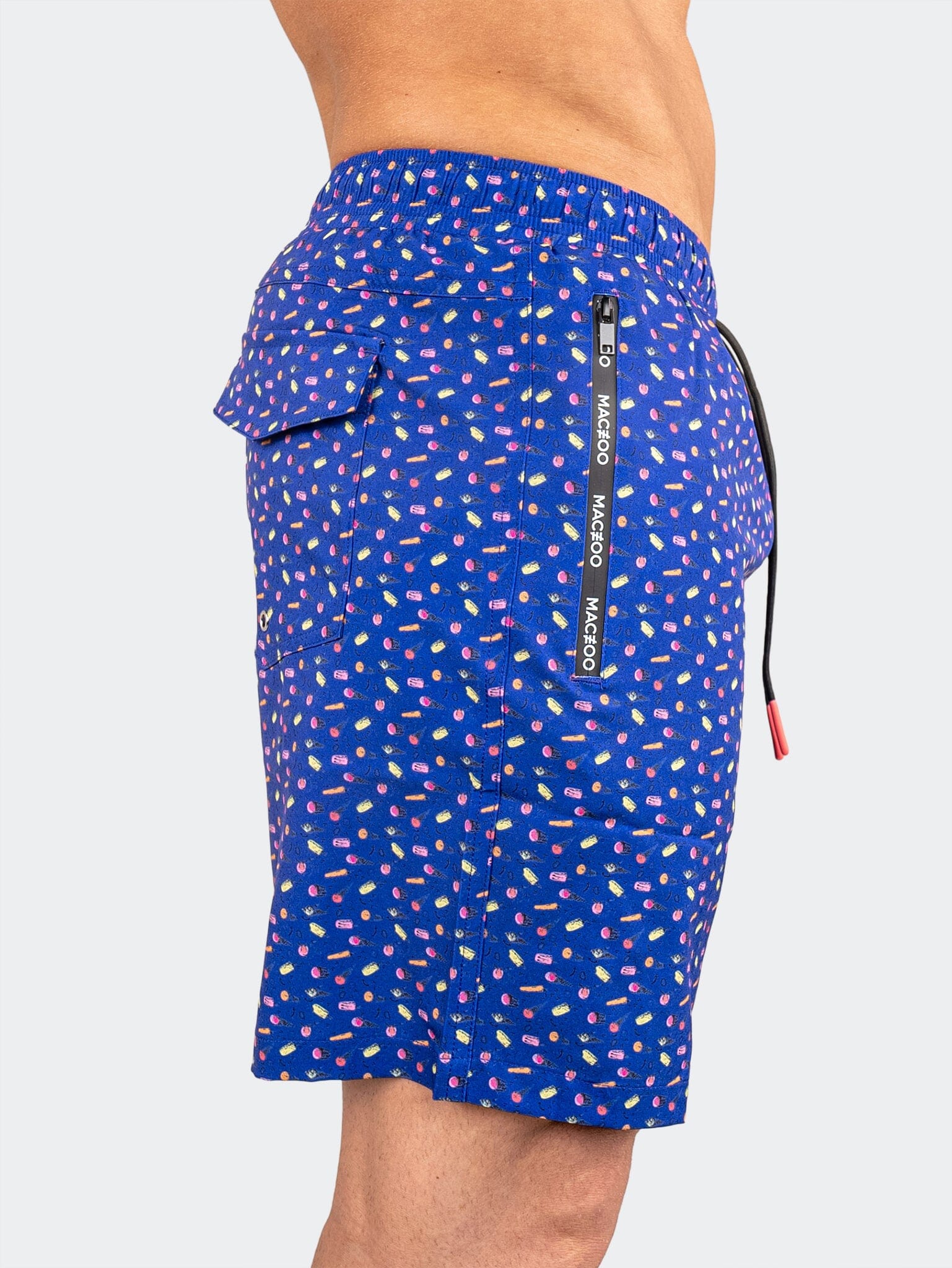 Lion Cone Blue Swim Shorts