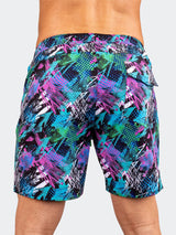 Swim LionGraffiti Black View-5