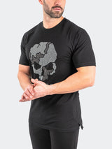 Tee AlienStonedSkull Black View-3