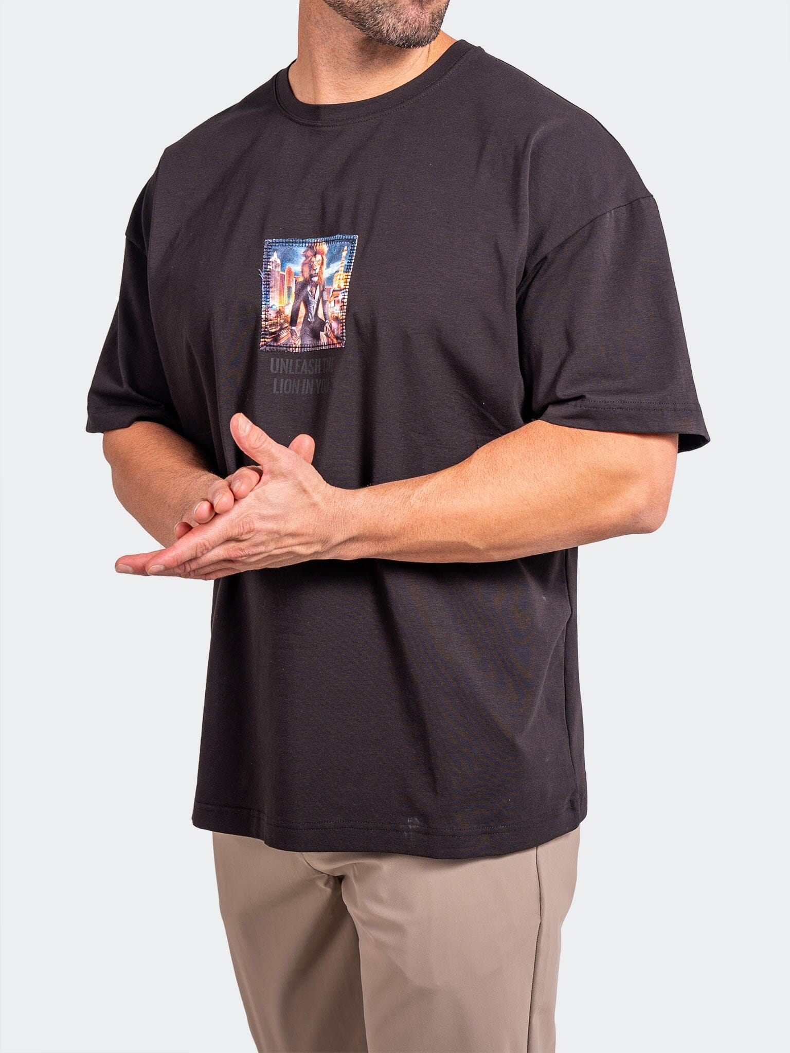 Tee AscensionLion0091 Brown