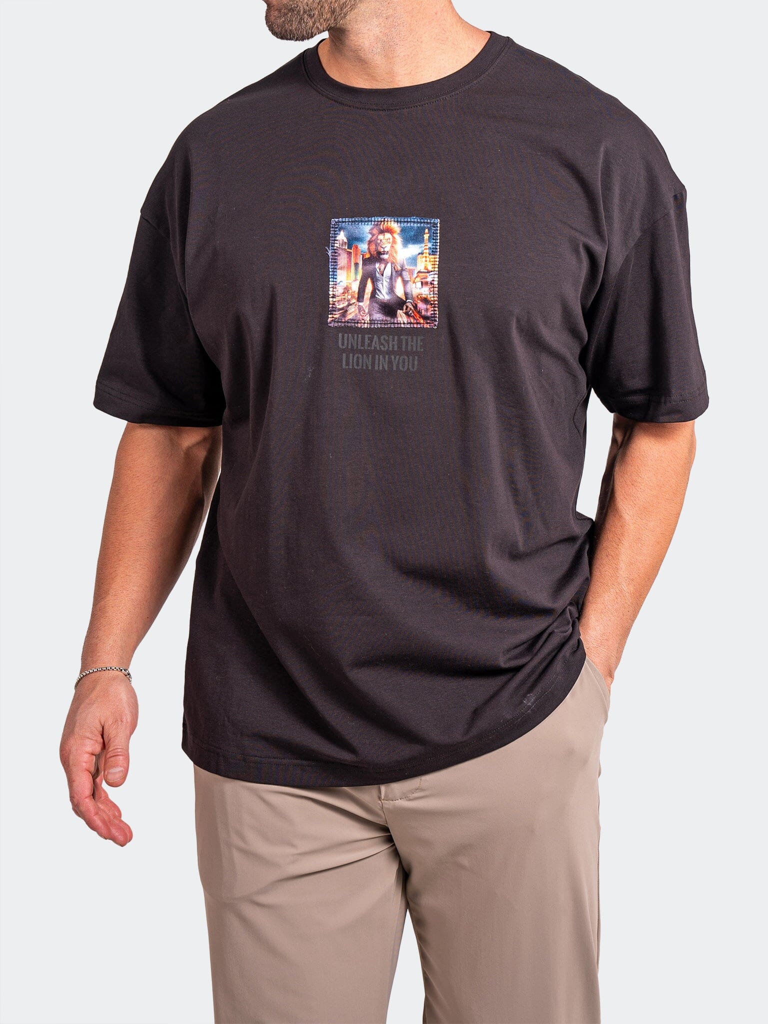 Tee AscensionLion0091 Brown