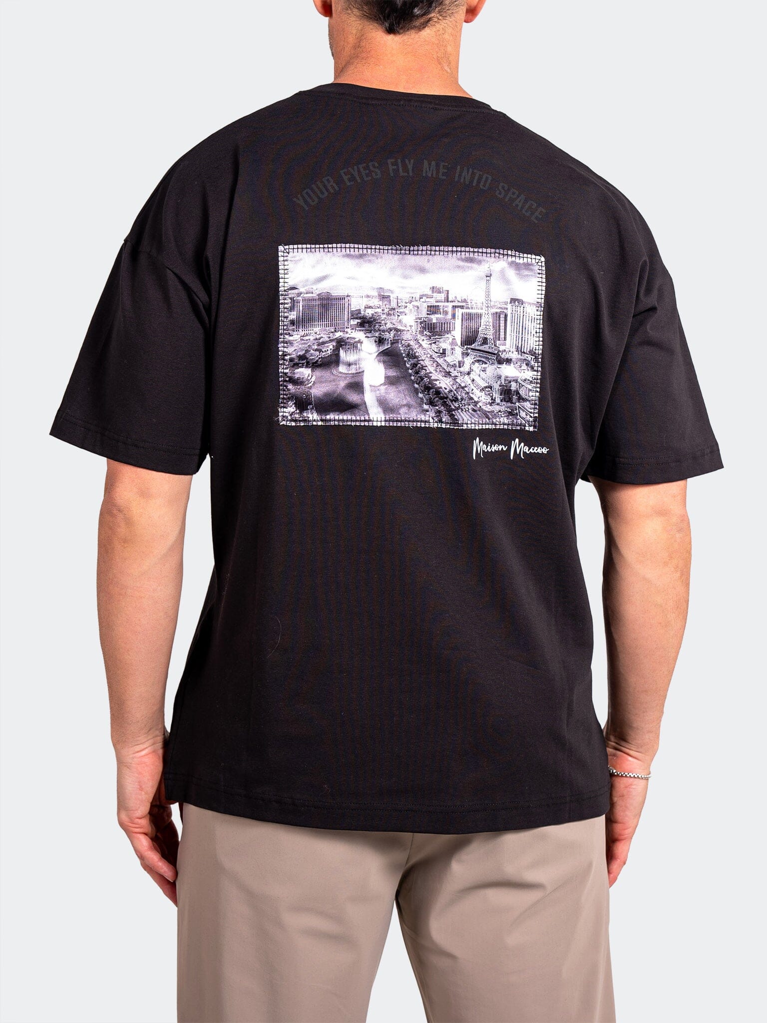 Tee AscensionStrip0090 Black