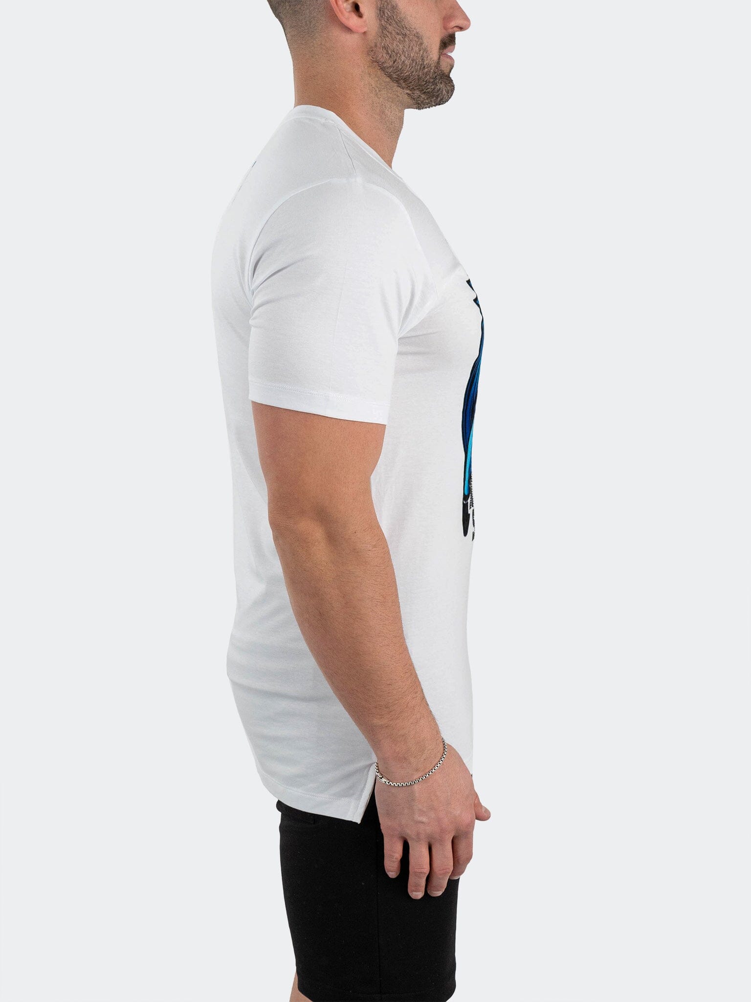 Boxing Lion White Tee