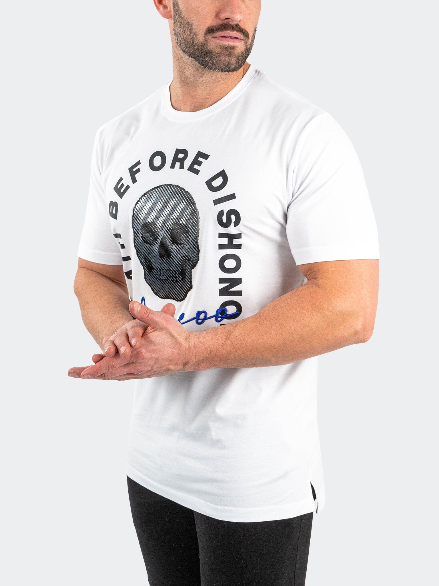 Code of Honor White Tee