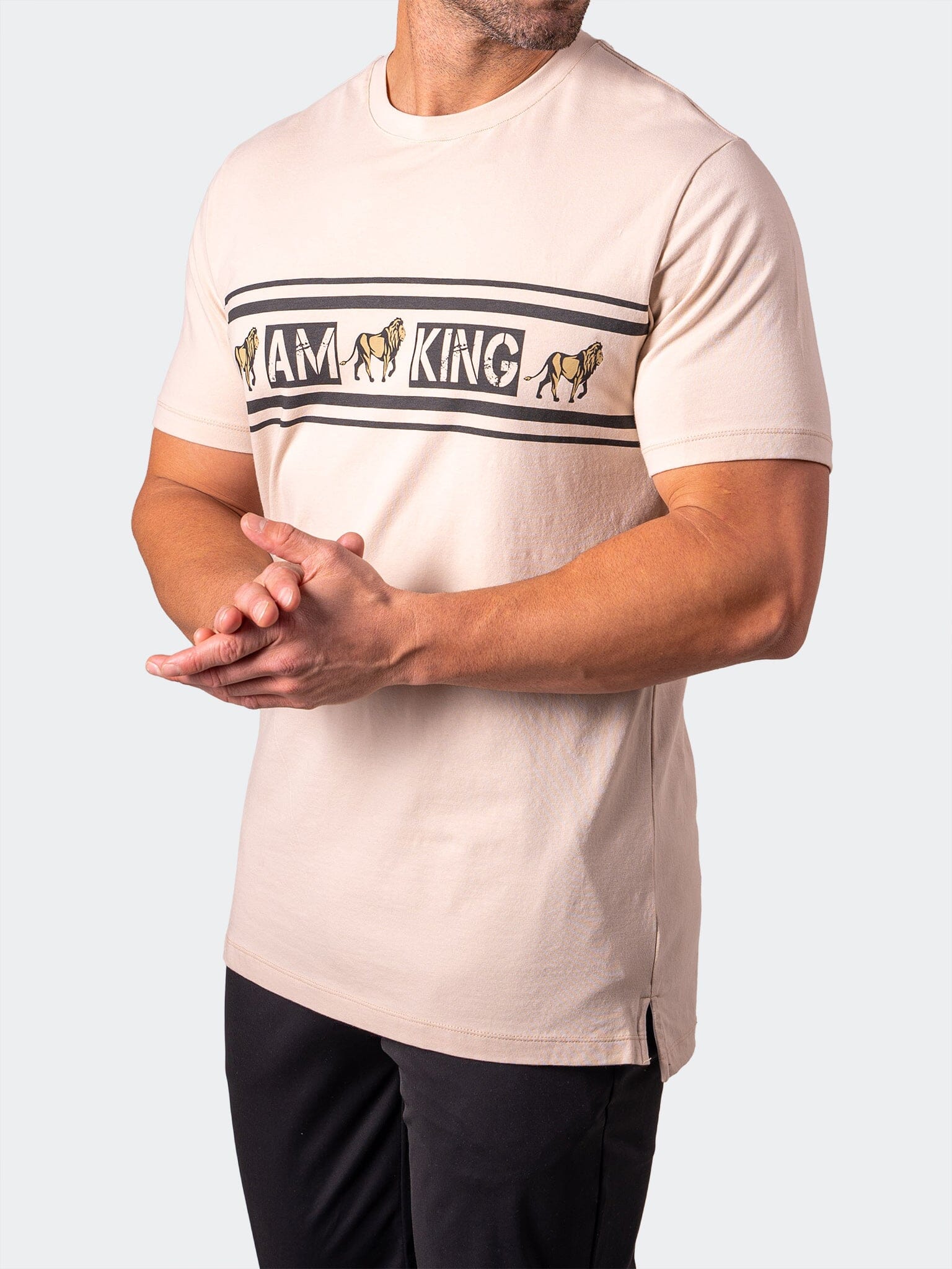 I Am King Brown Tee