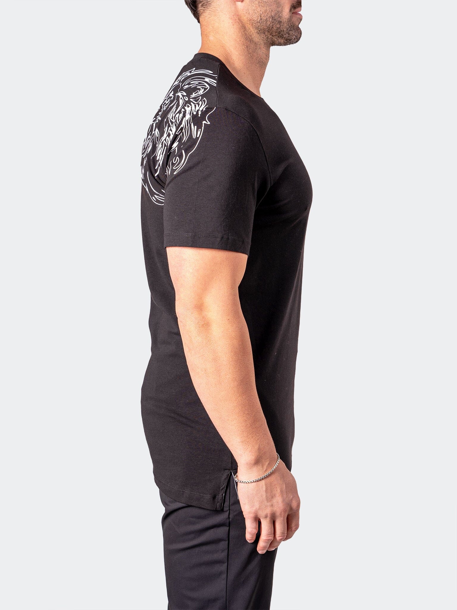 King Me Black Tee