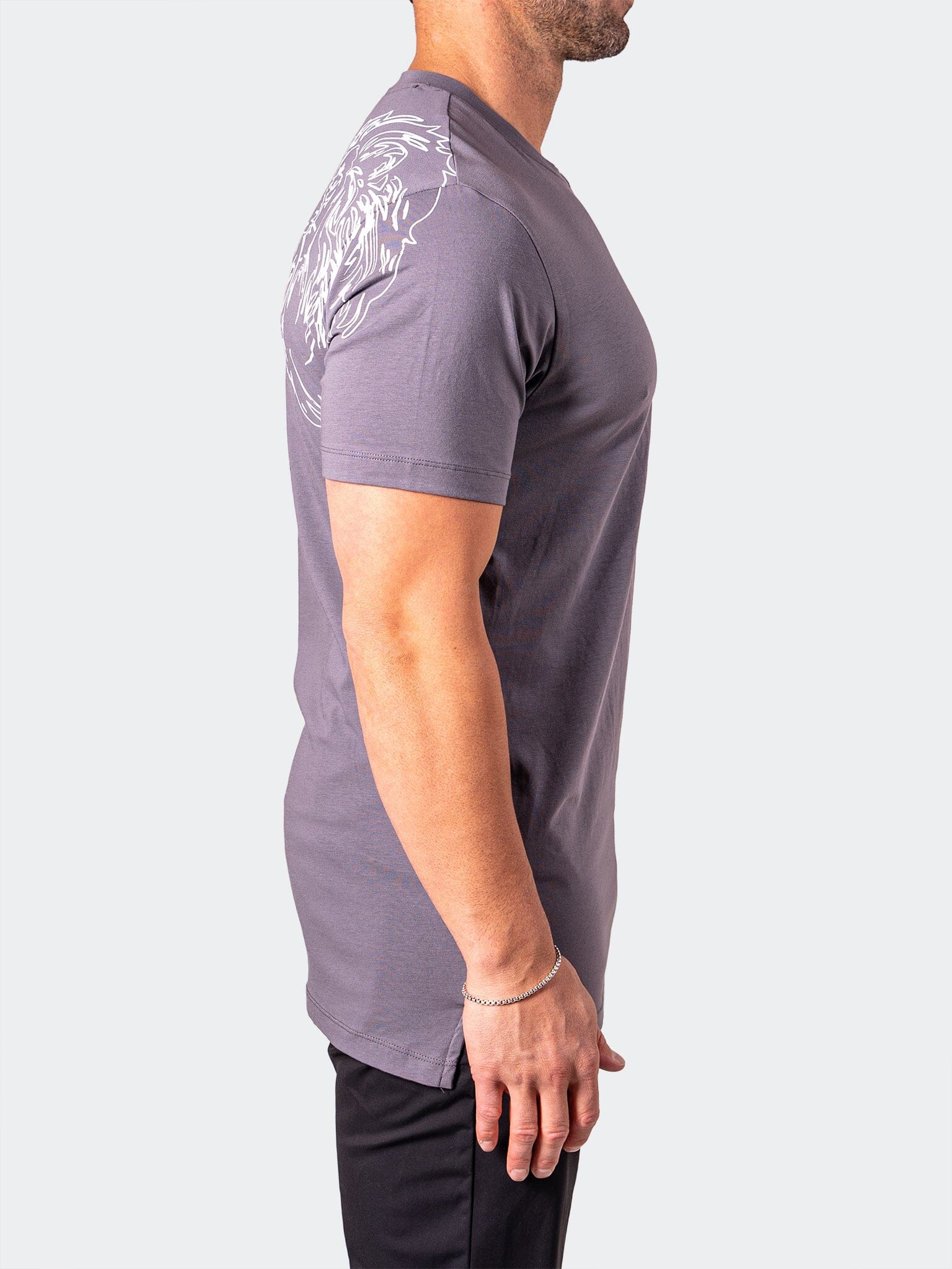 King Me Grey Tee