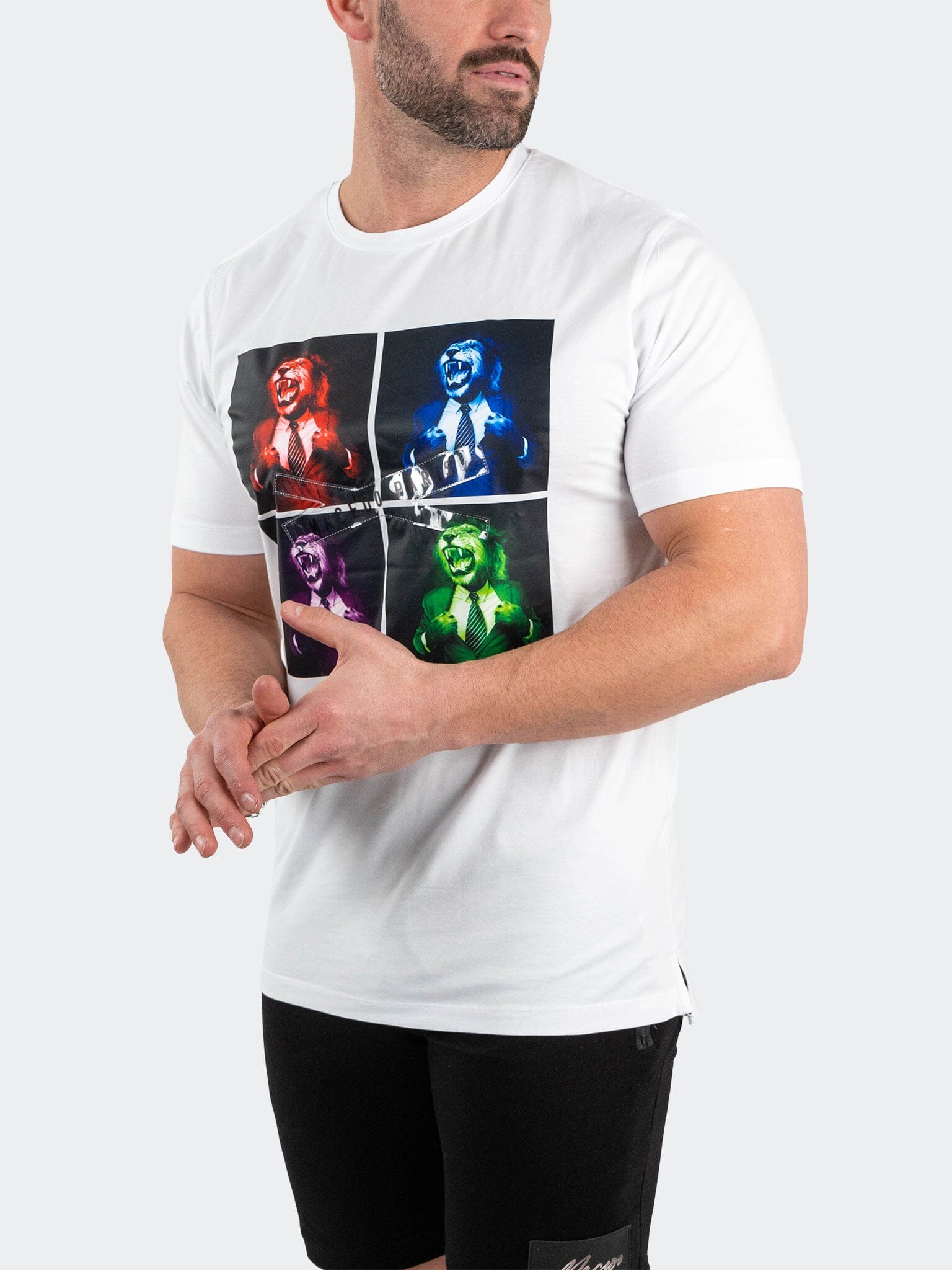 LionPrism White Tee