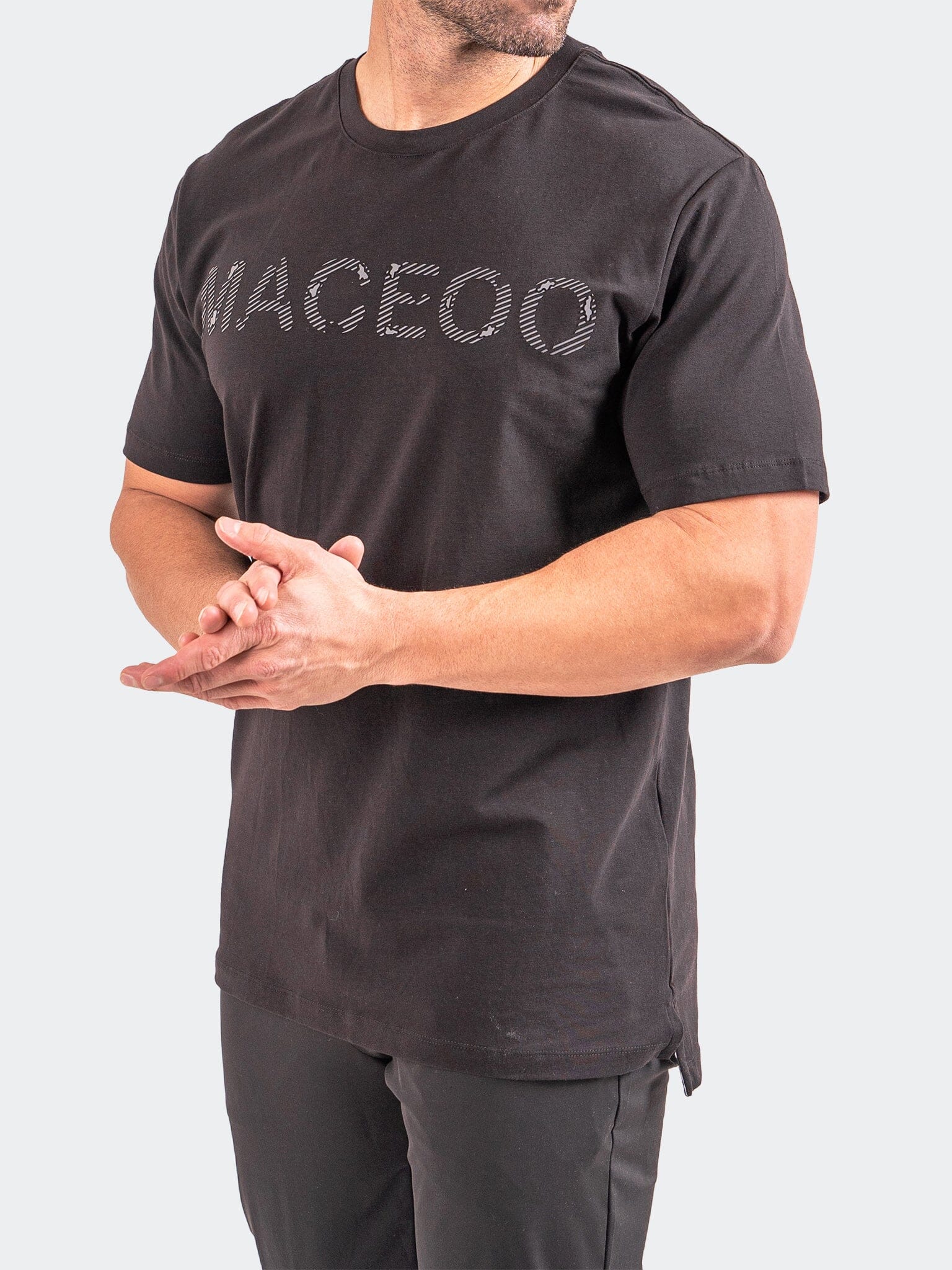 Tee Maceoo0056 Black