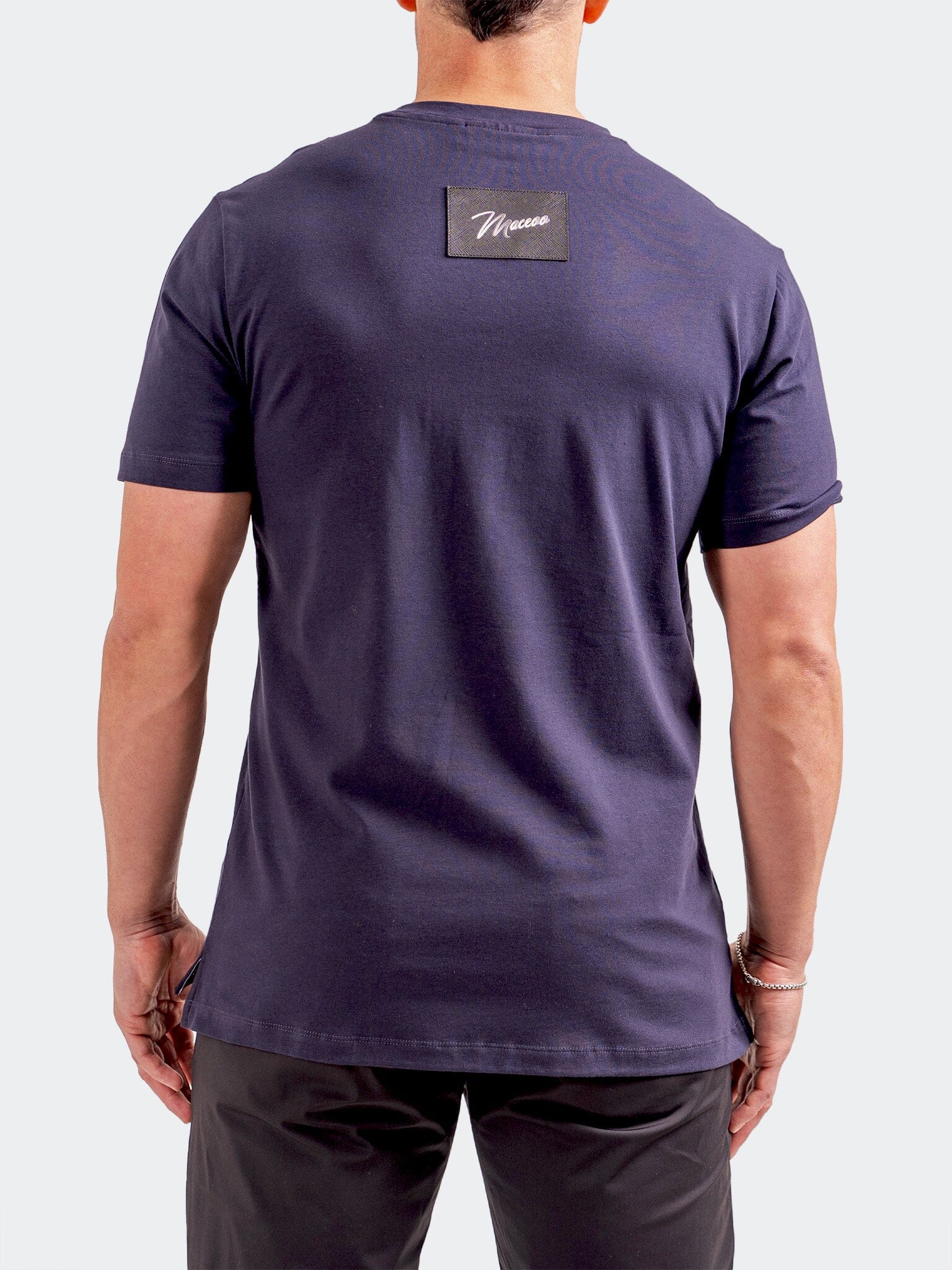 Logo Navy Blue Graphic Tee