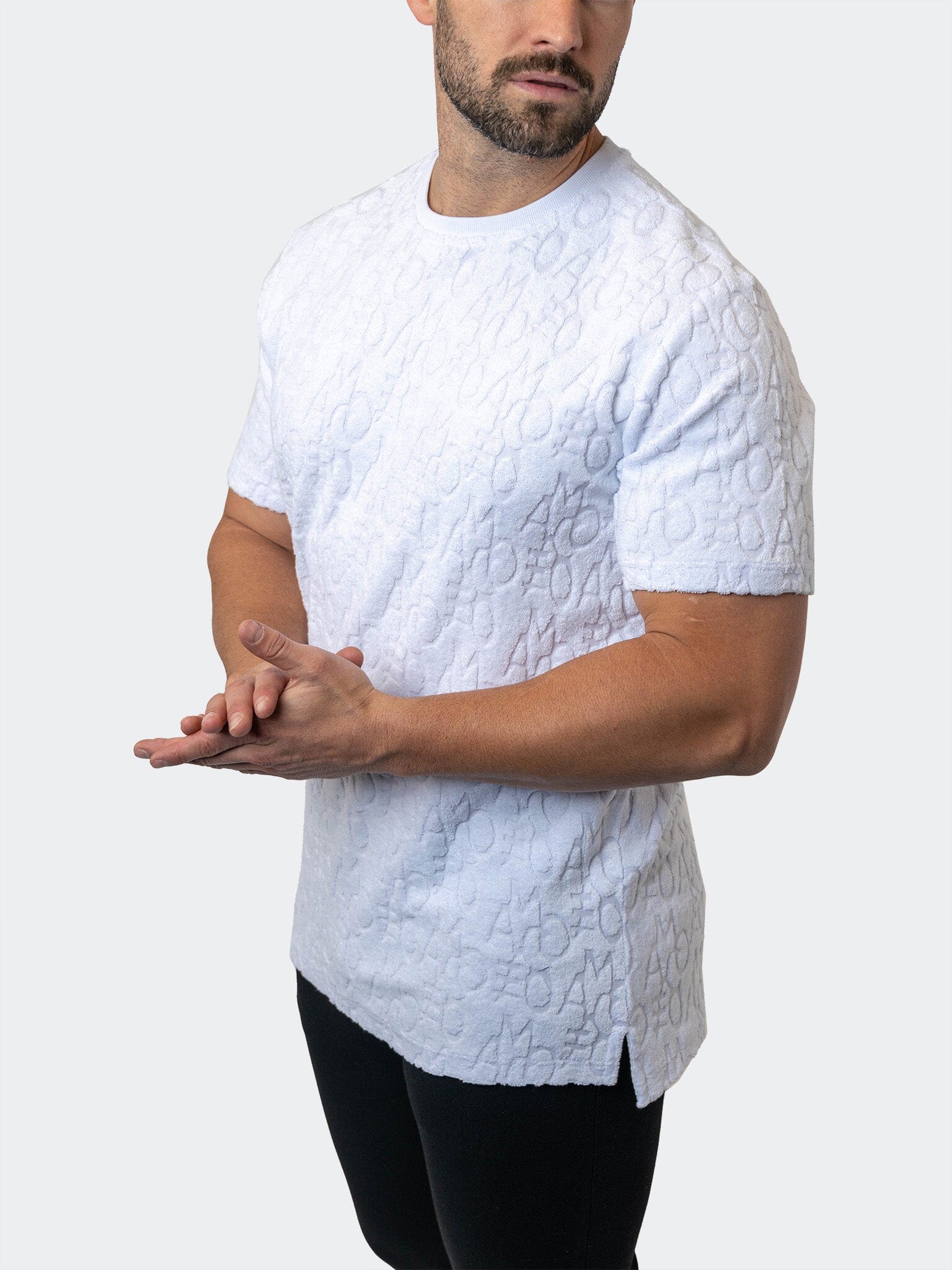 Tee Monogram White