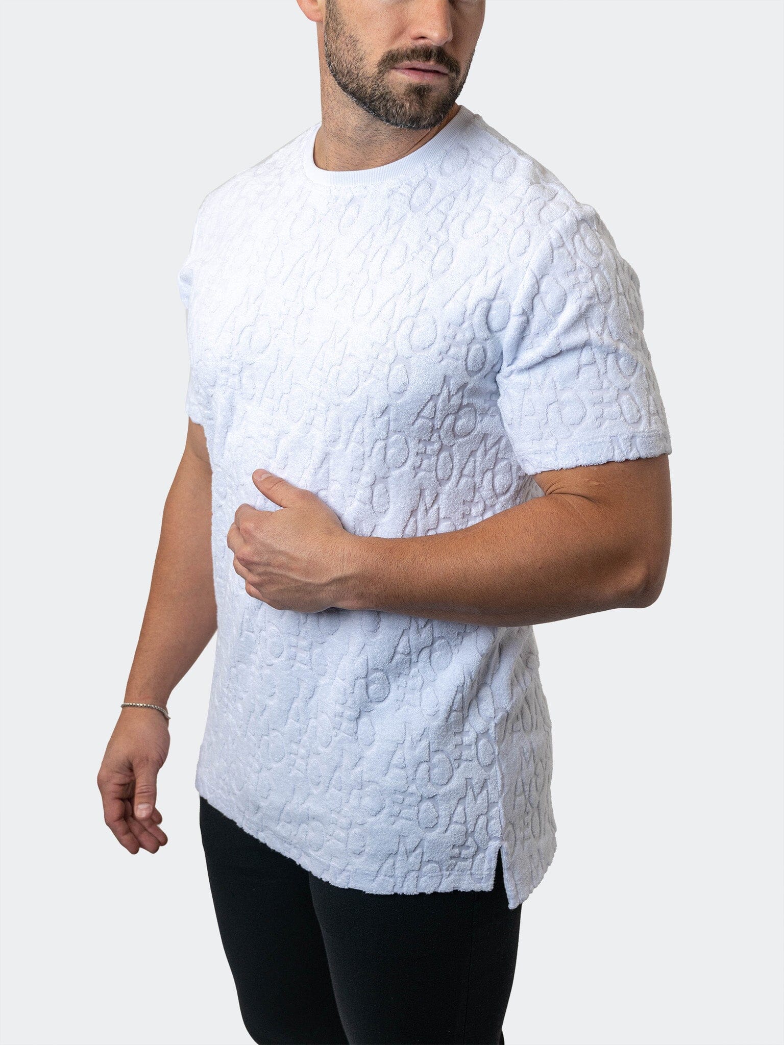 Tee Monogram White