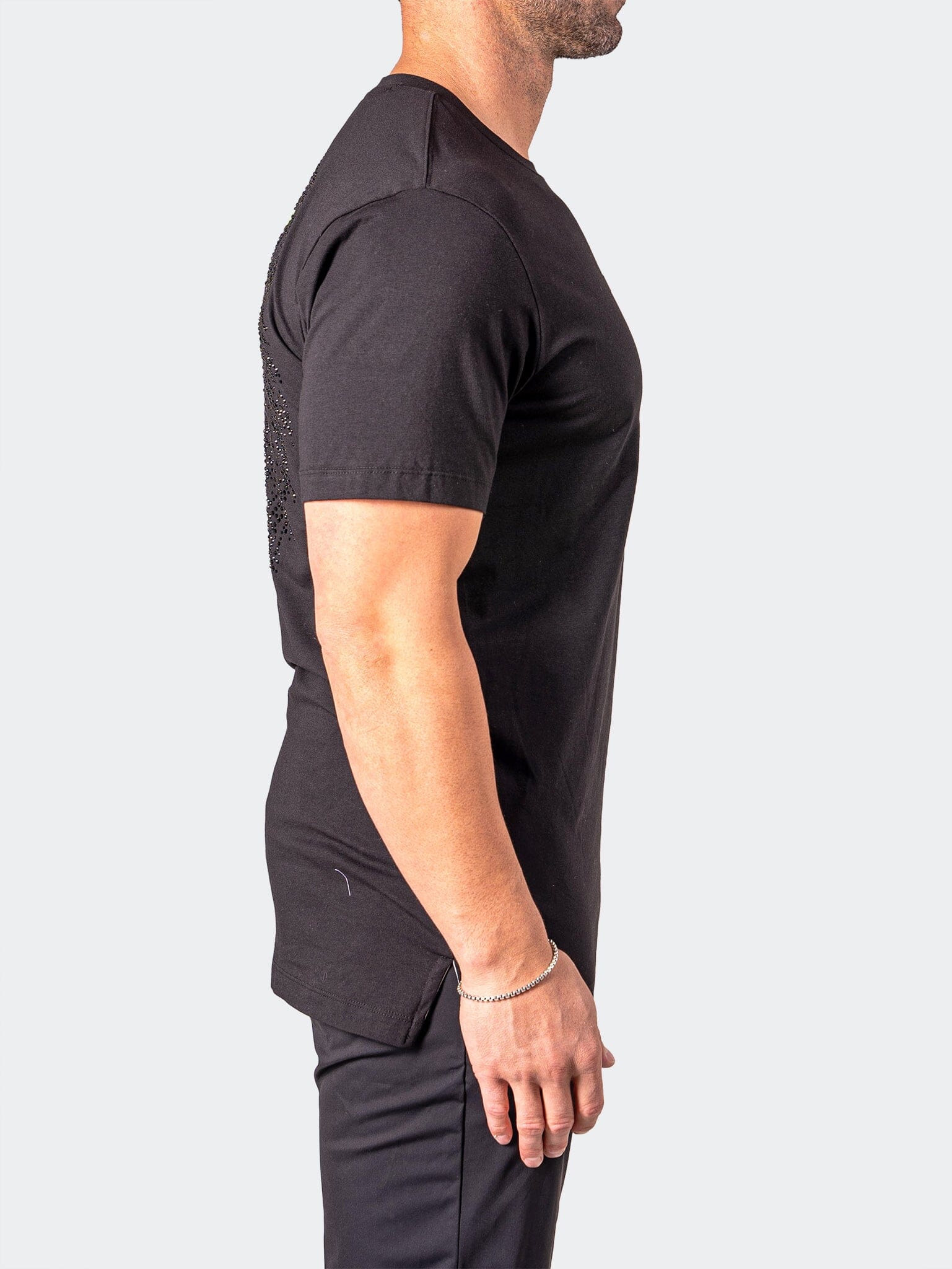 Neon Asad Black Logo Tee