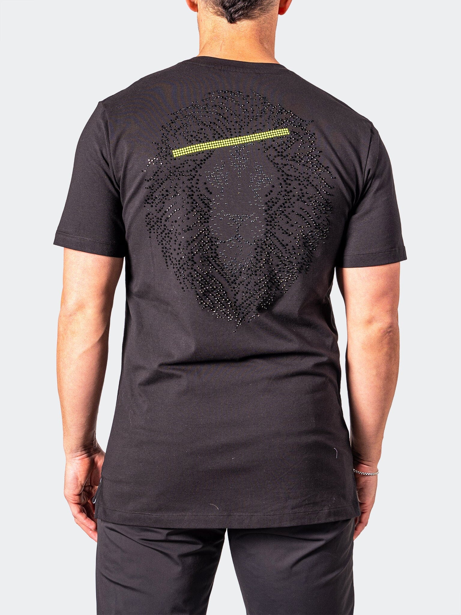 Neon Asad Black Logo Tee