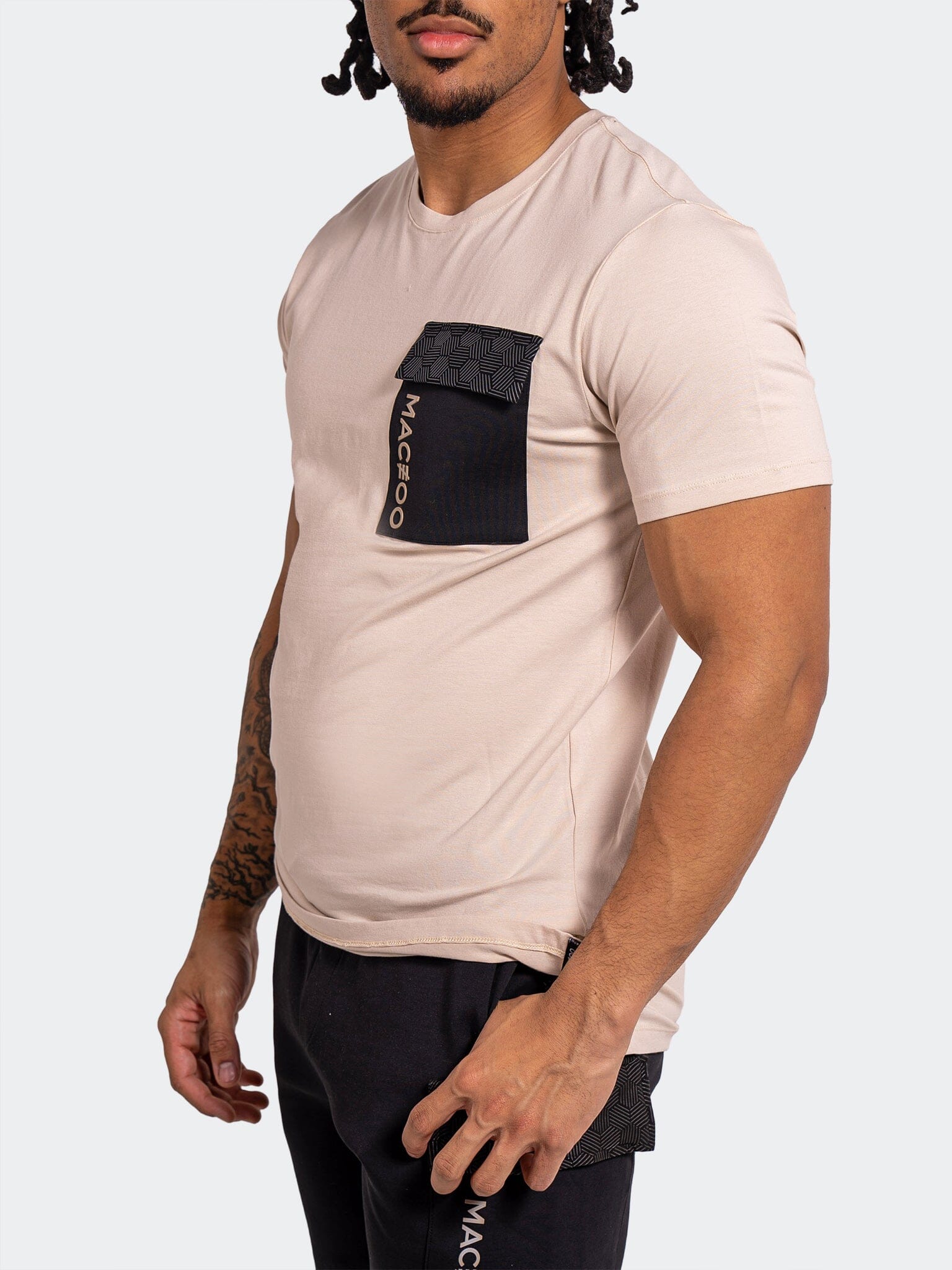 Tee Pocket65 Brown