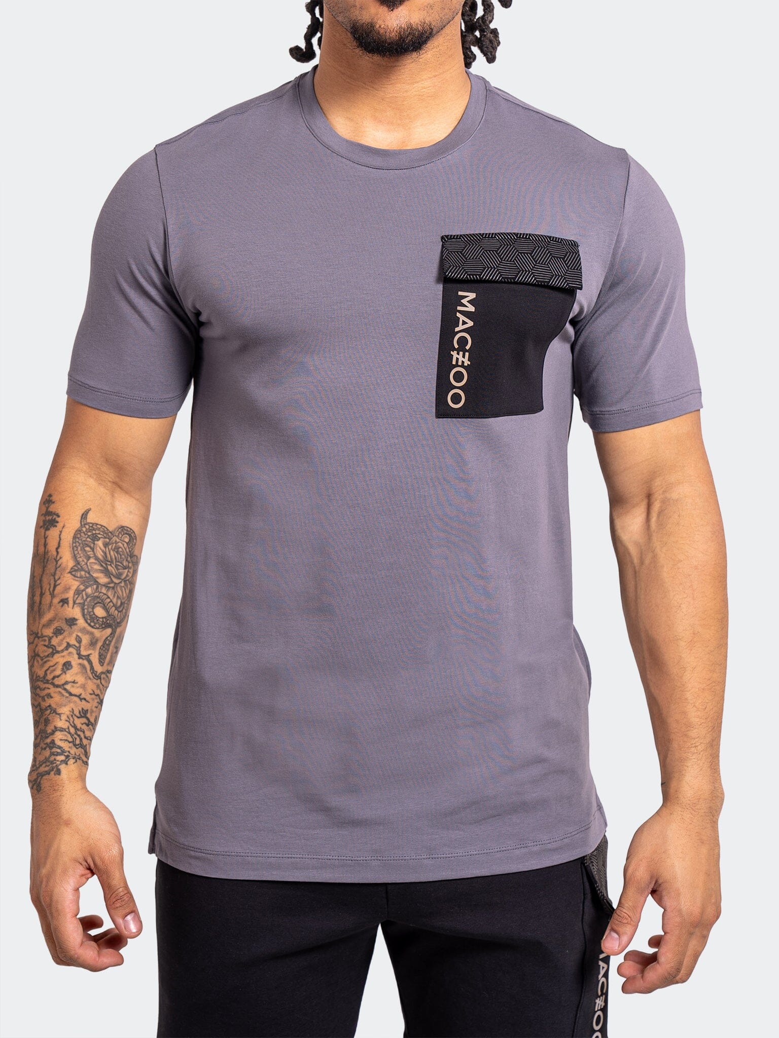 Tee Pocket65D Grey