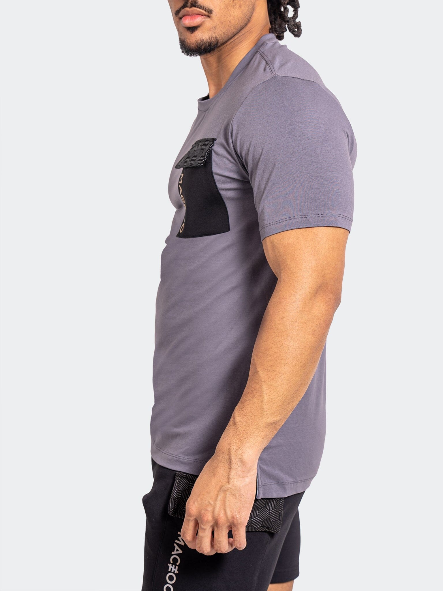 Tee Pocket65D Grey