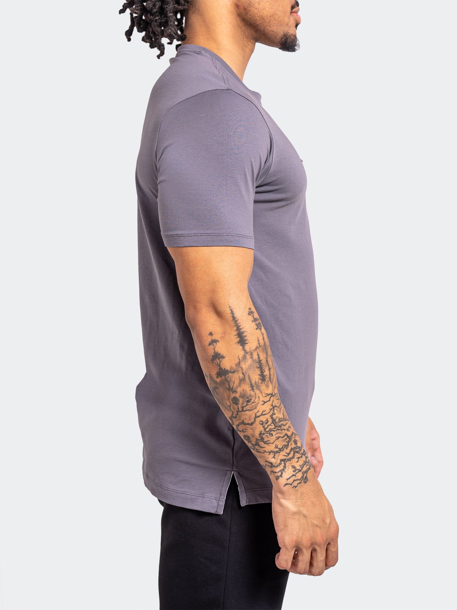 Tee Pocket65D Grey