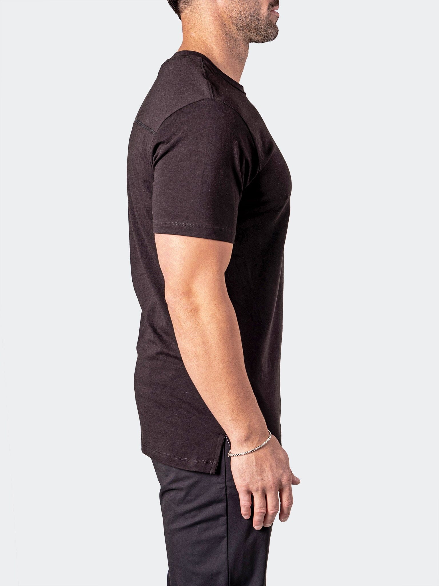 Resistance Embossed Black Tee