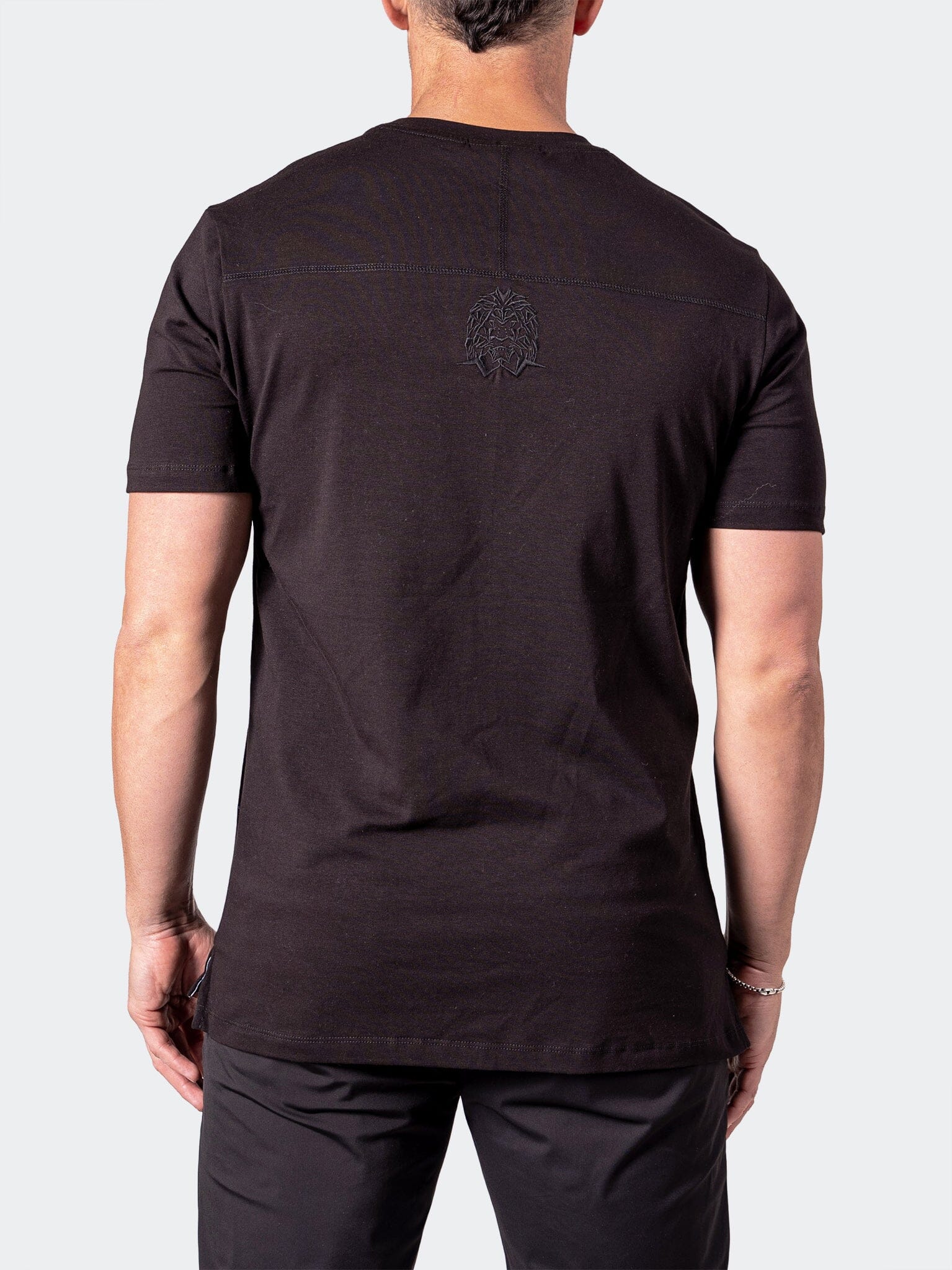 Resistance Embossed Black Tee