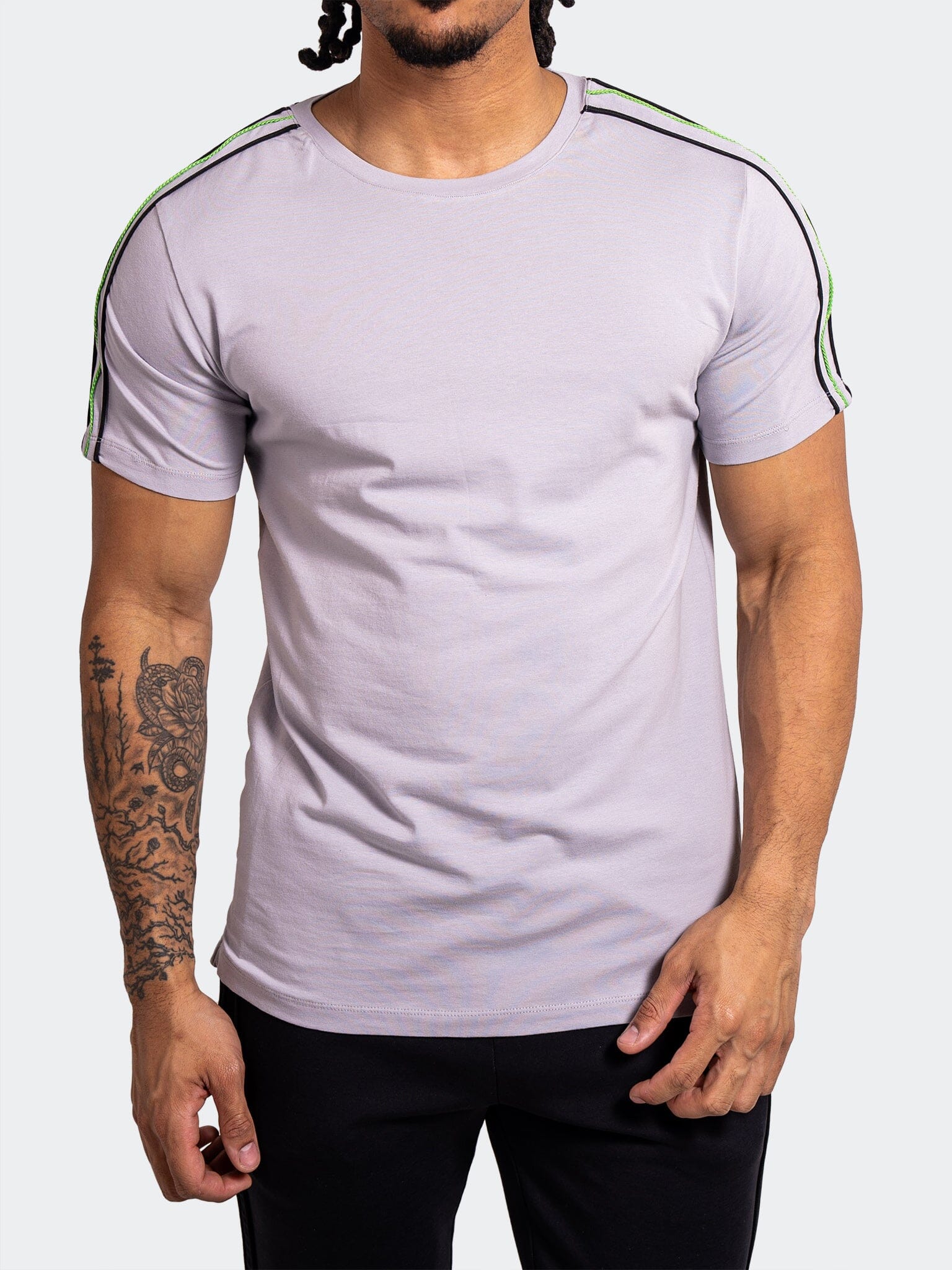 Tee ResistanceNeonL Grey