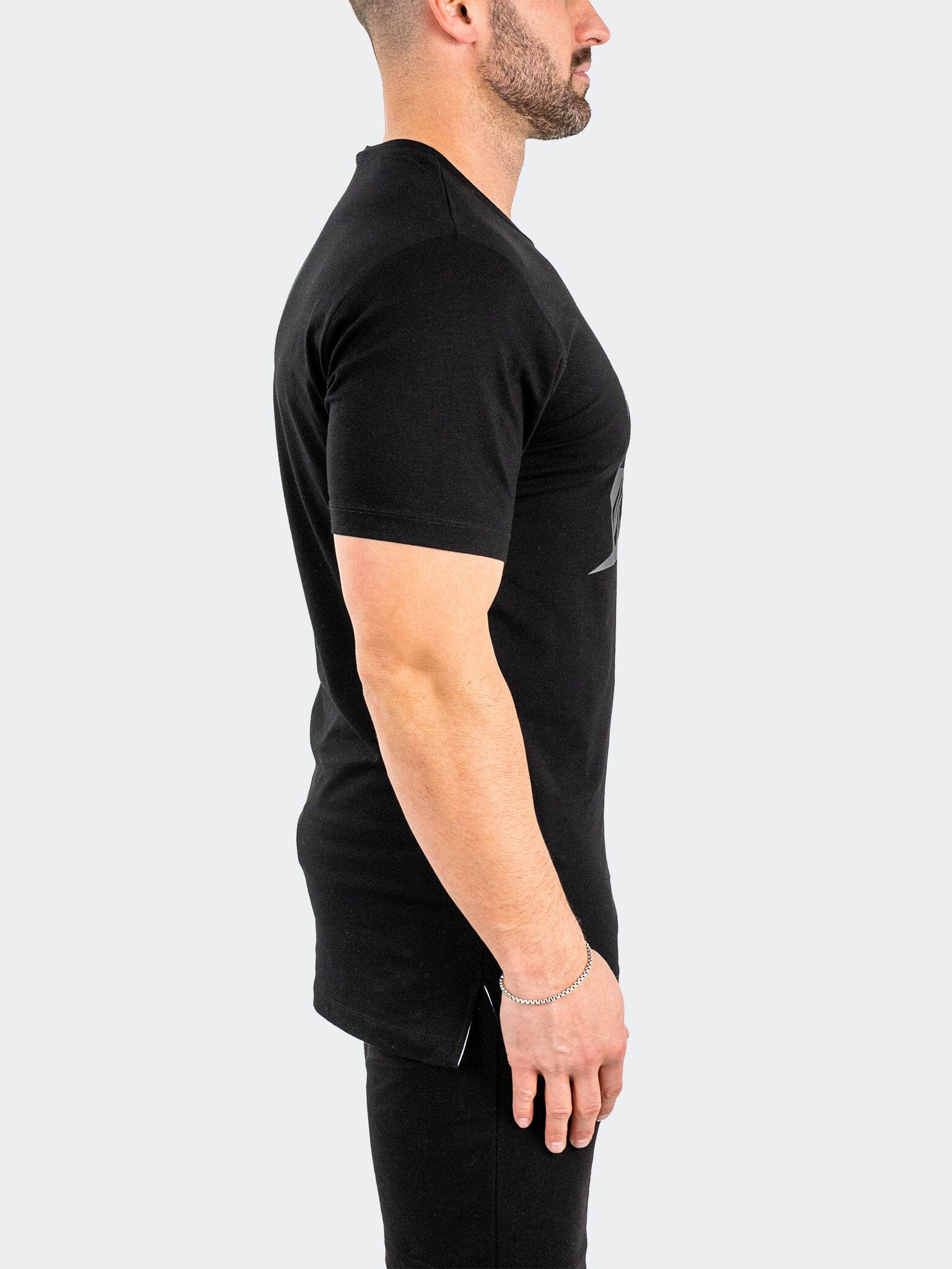 SilverLion Graphic Black Tee
