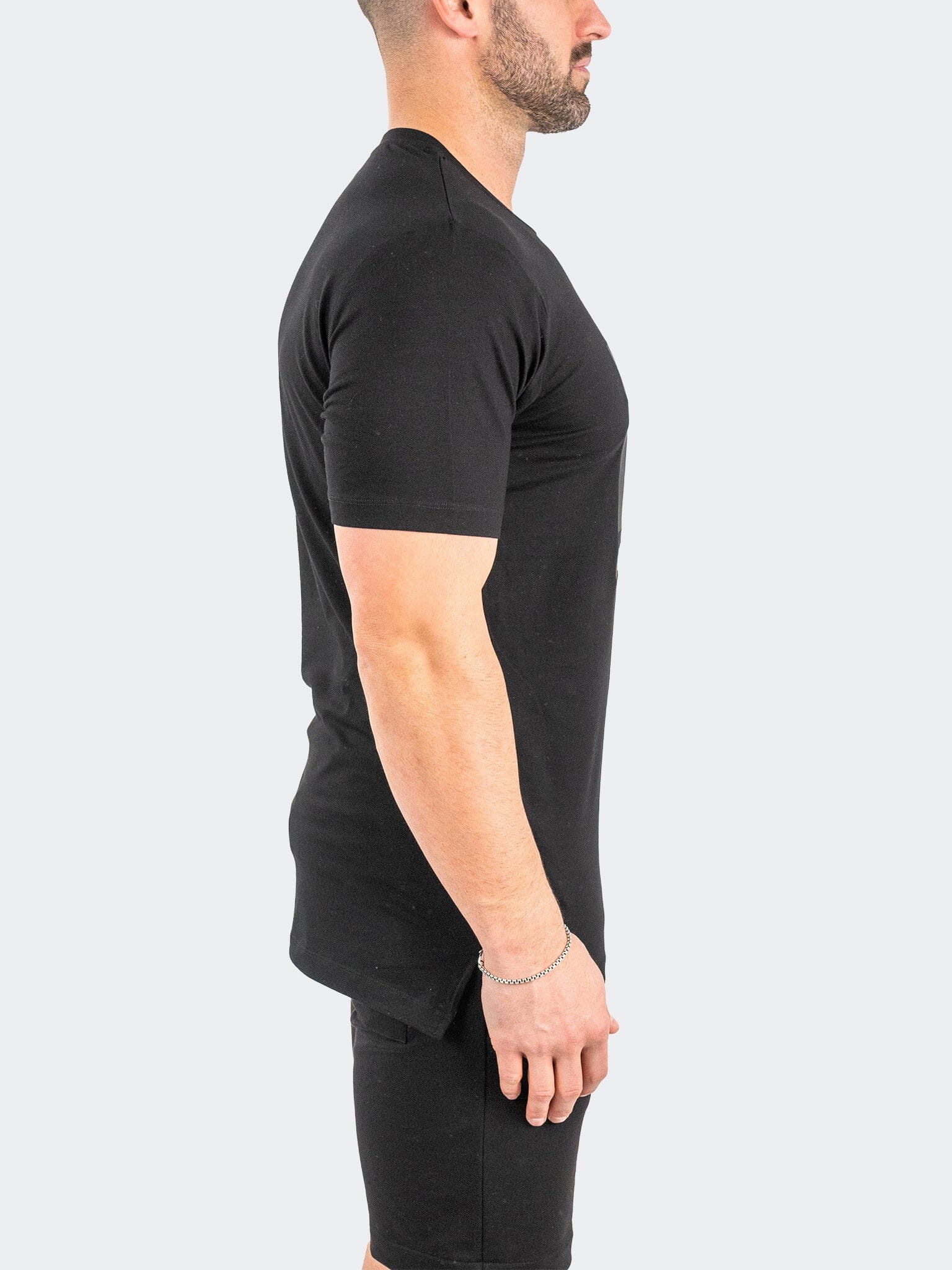Tiger Collage Black Tee