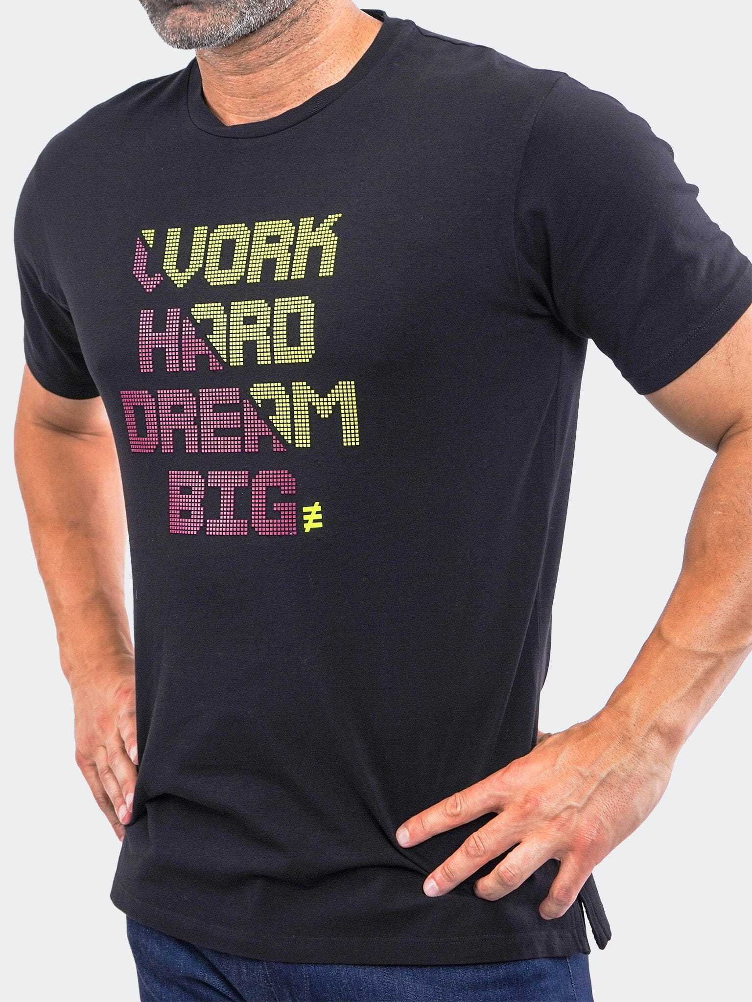 WorkHard Black Tee