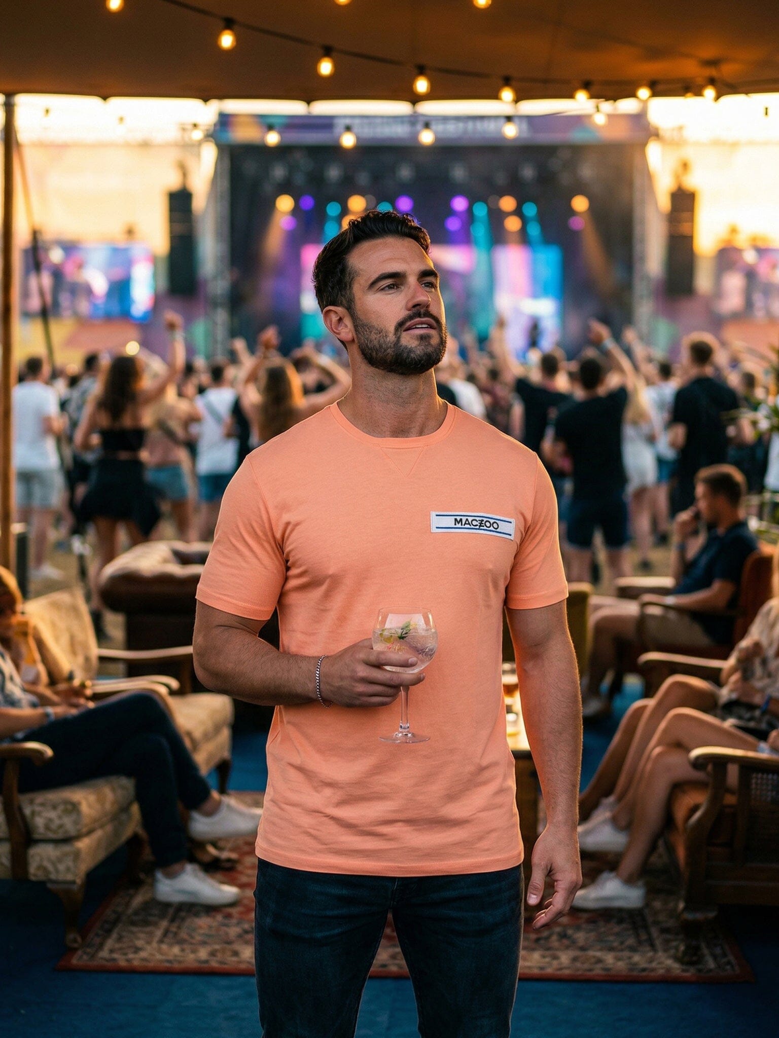 Baron Peach Pink Tee