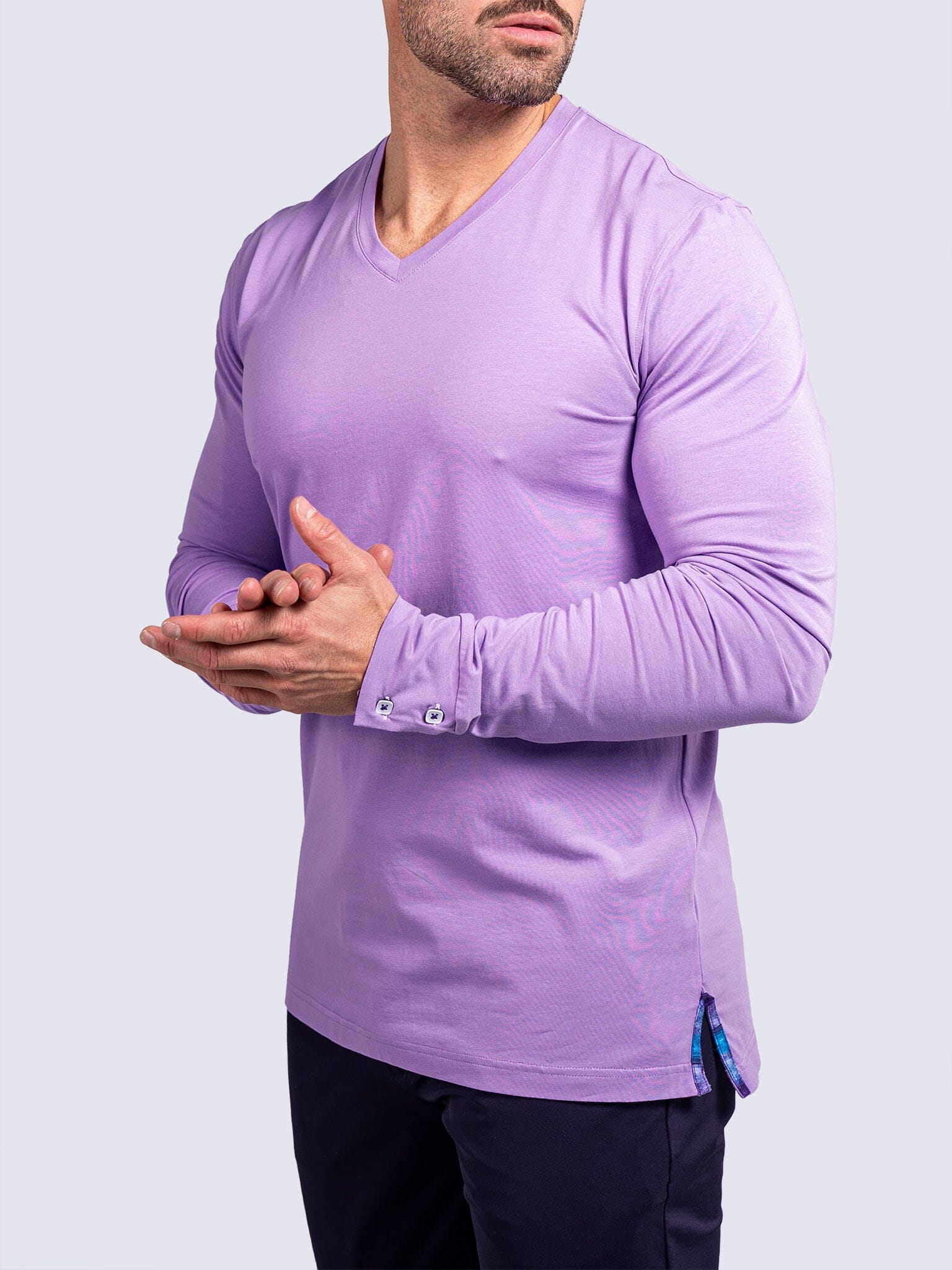V-Neck Edison Ascension0007 Purple