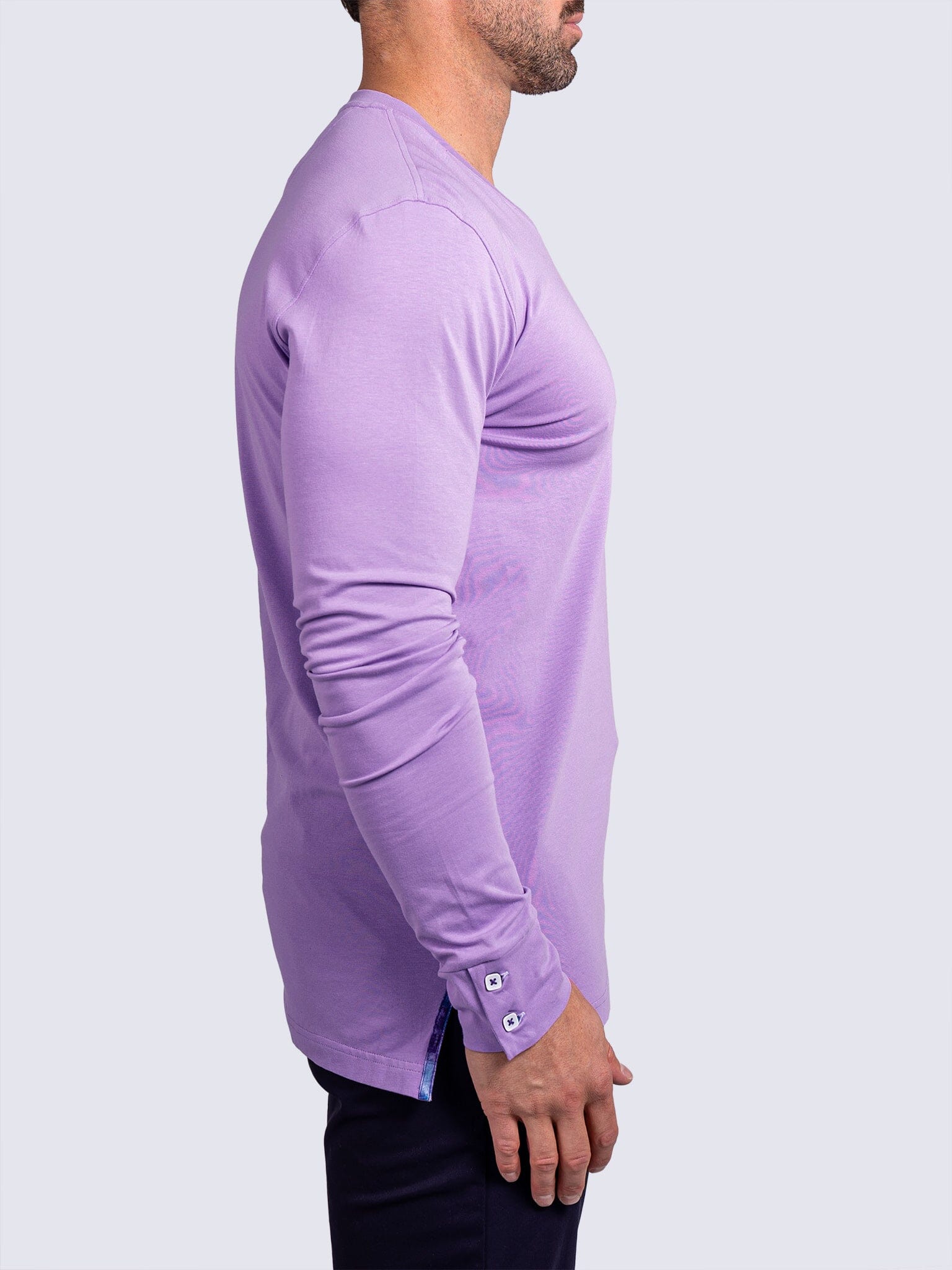 Edison Ascension Lavender V-Neck
