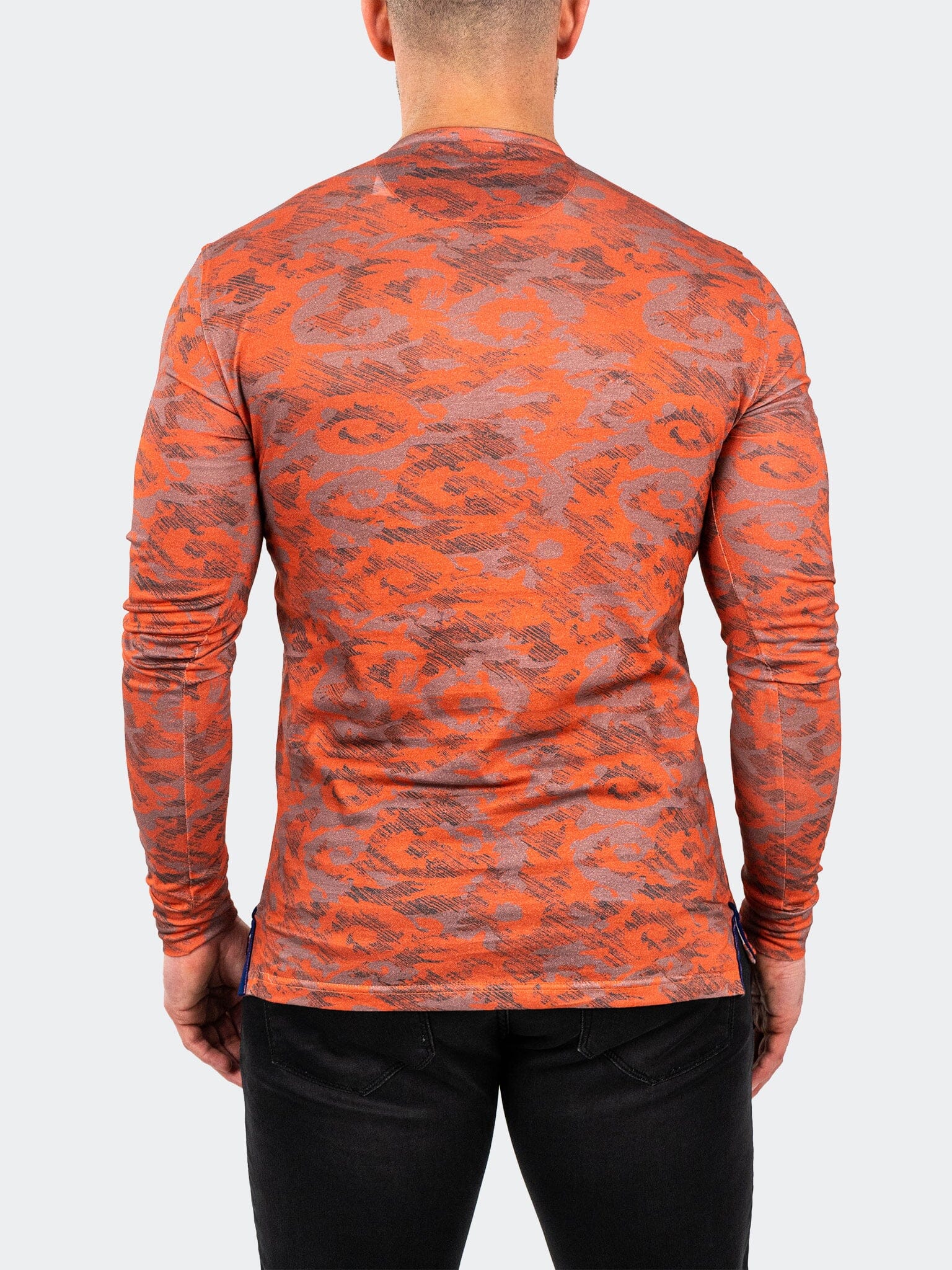 V-Neck EdisonVolcano Orange