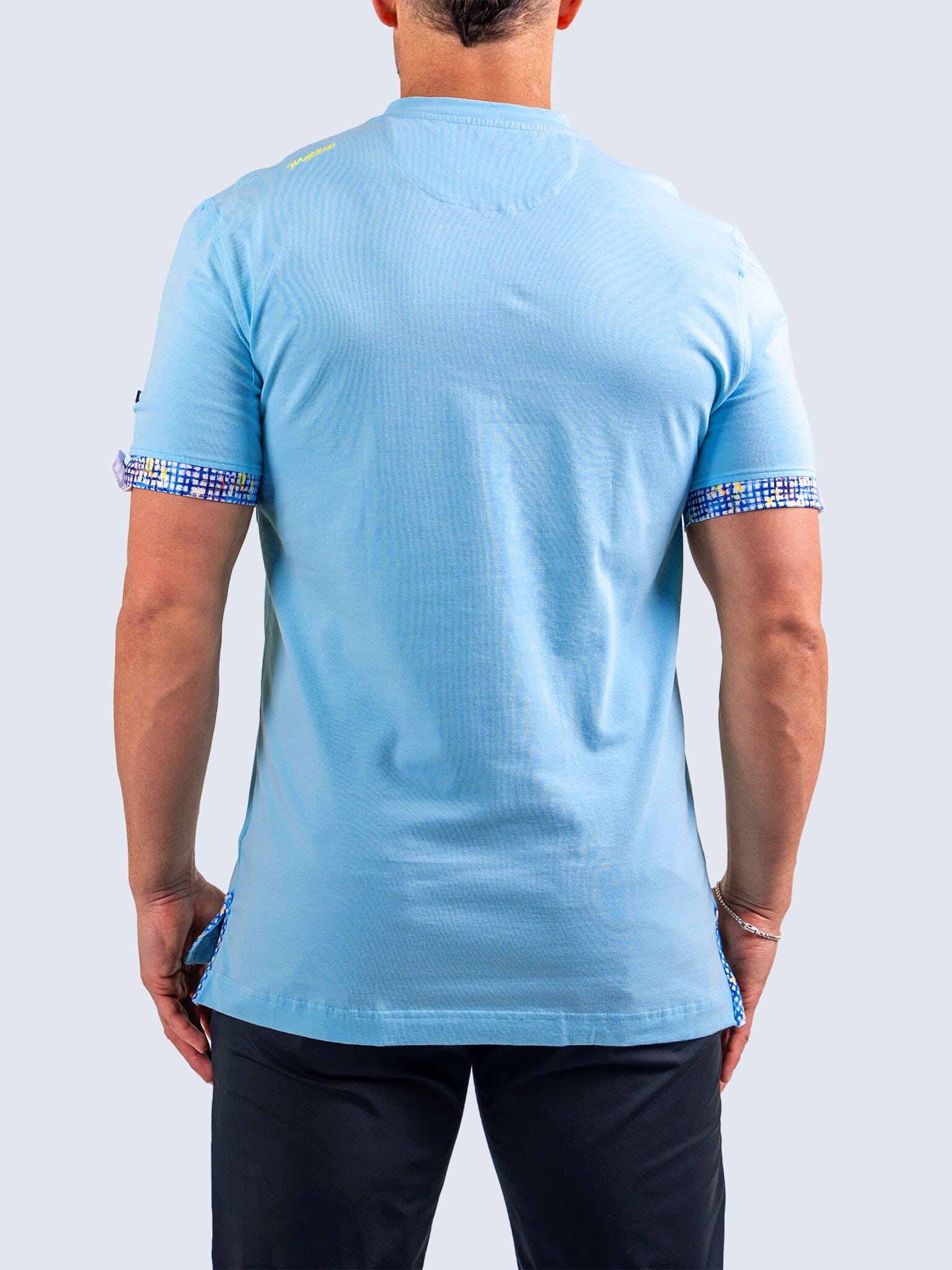 Vivaldi Pastel Green V-Neck Tee