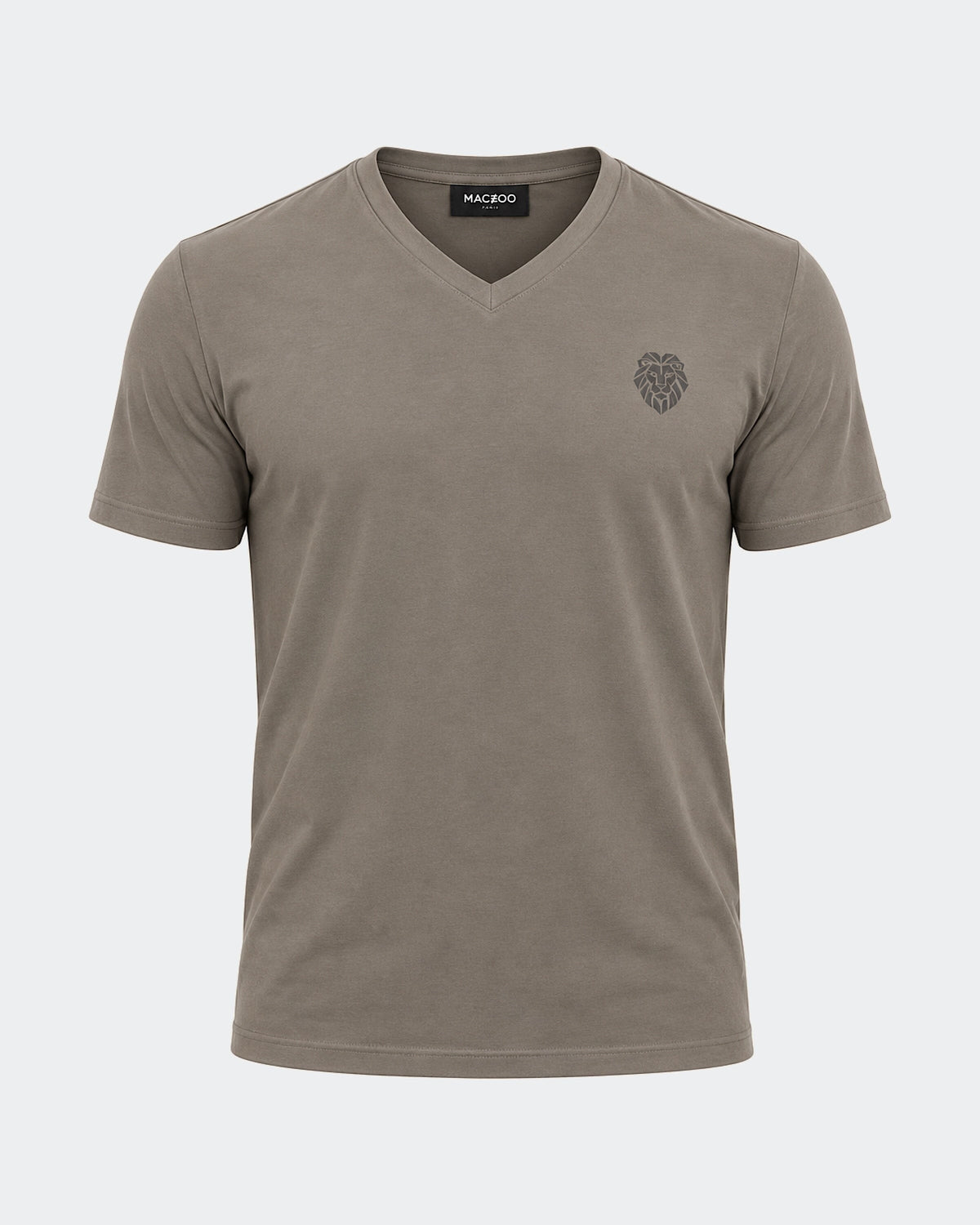 V-Neck SS Short Sleeve Unknown 0012 Brown
