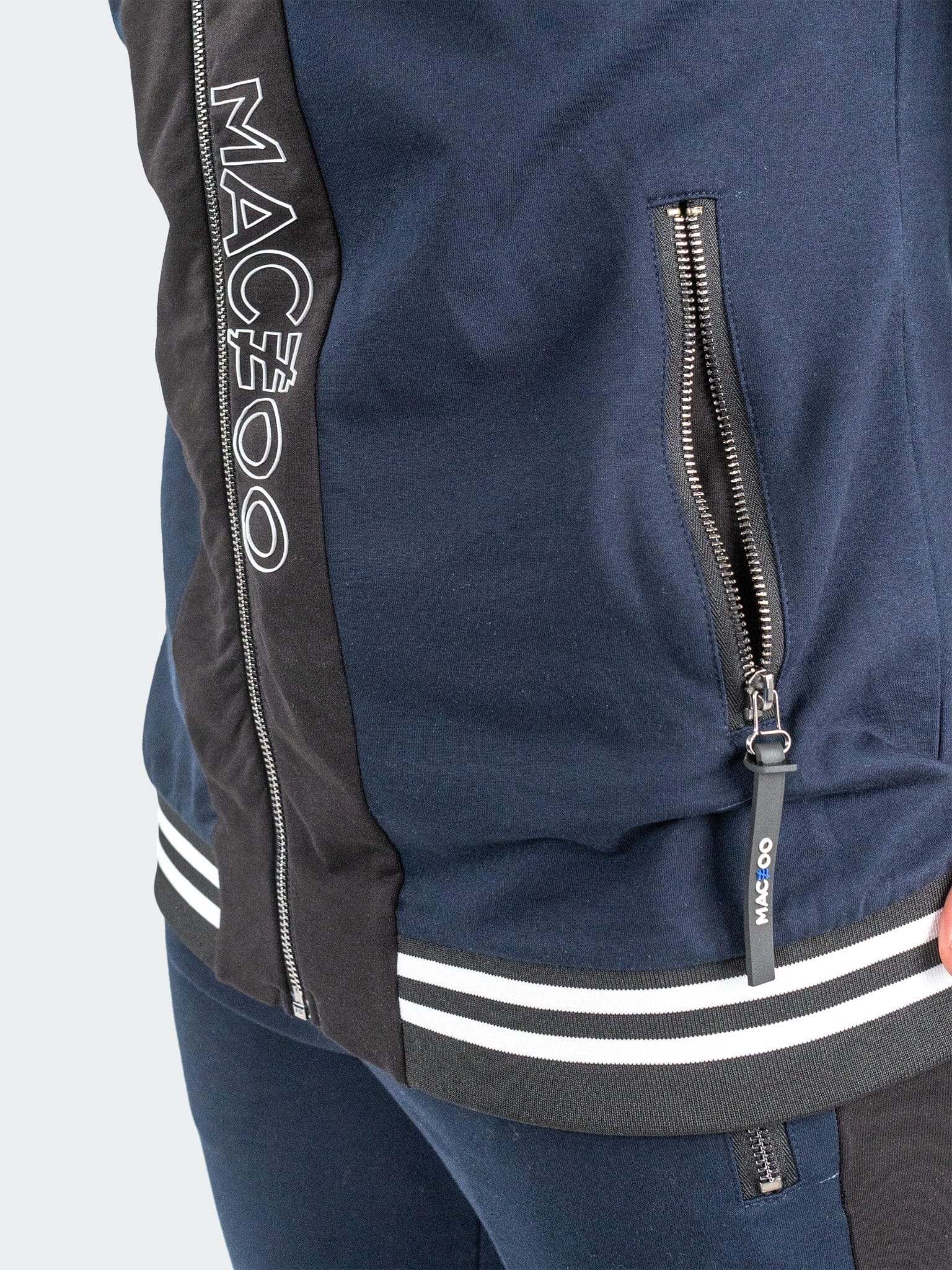 MidnightMotion Navy Zip Jacket