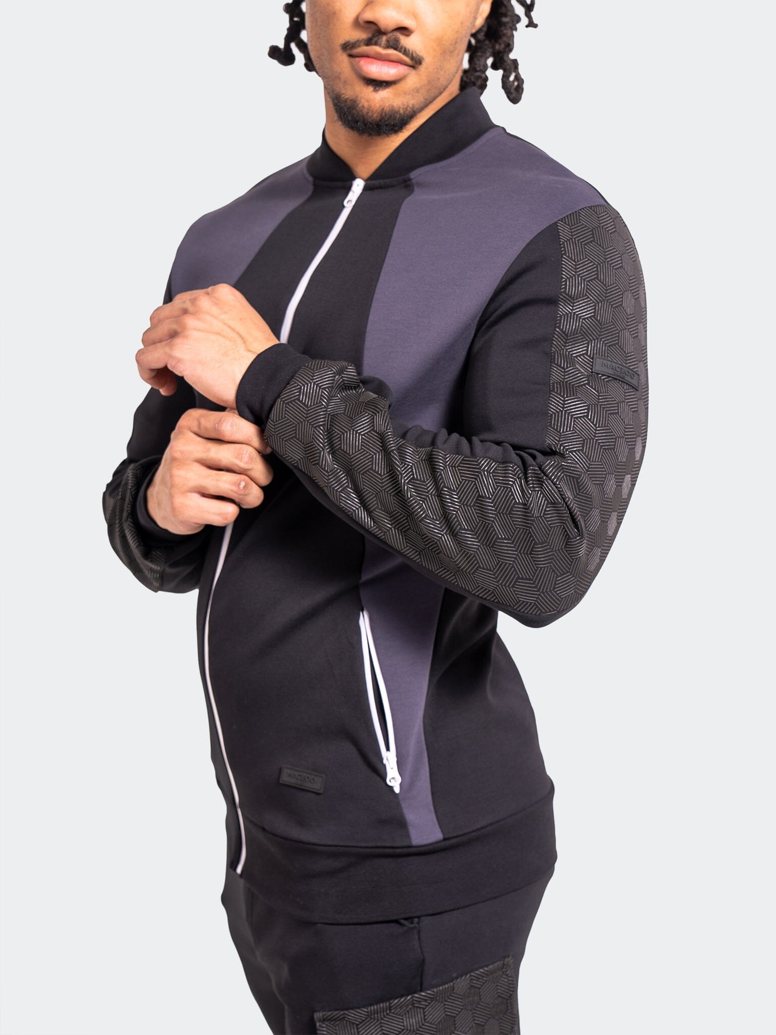 Zipper Pocket65 Grey