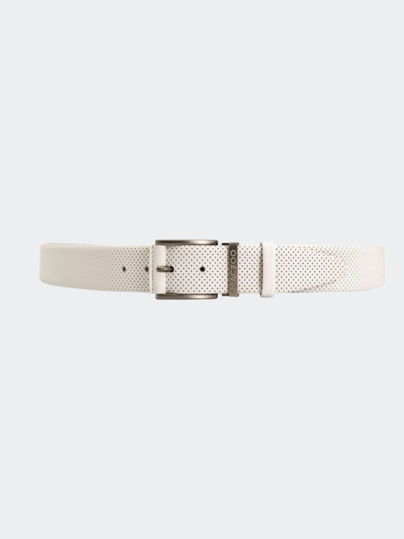 Belt LeatherAscension01 White