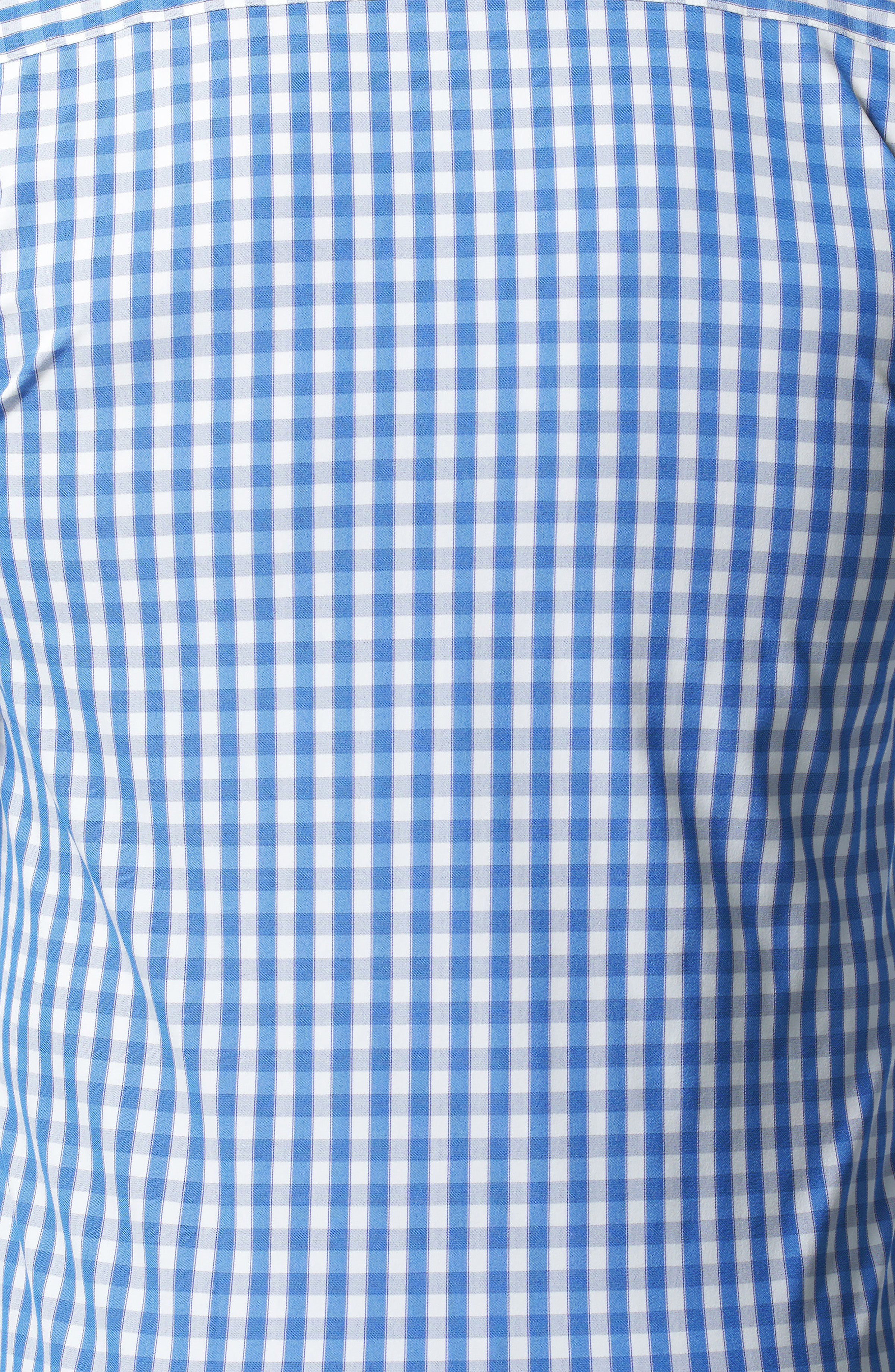 Wall Street Blue Plaid Performance