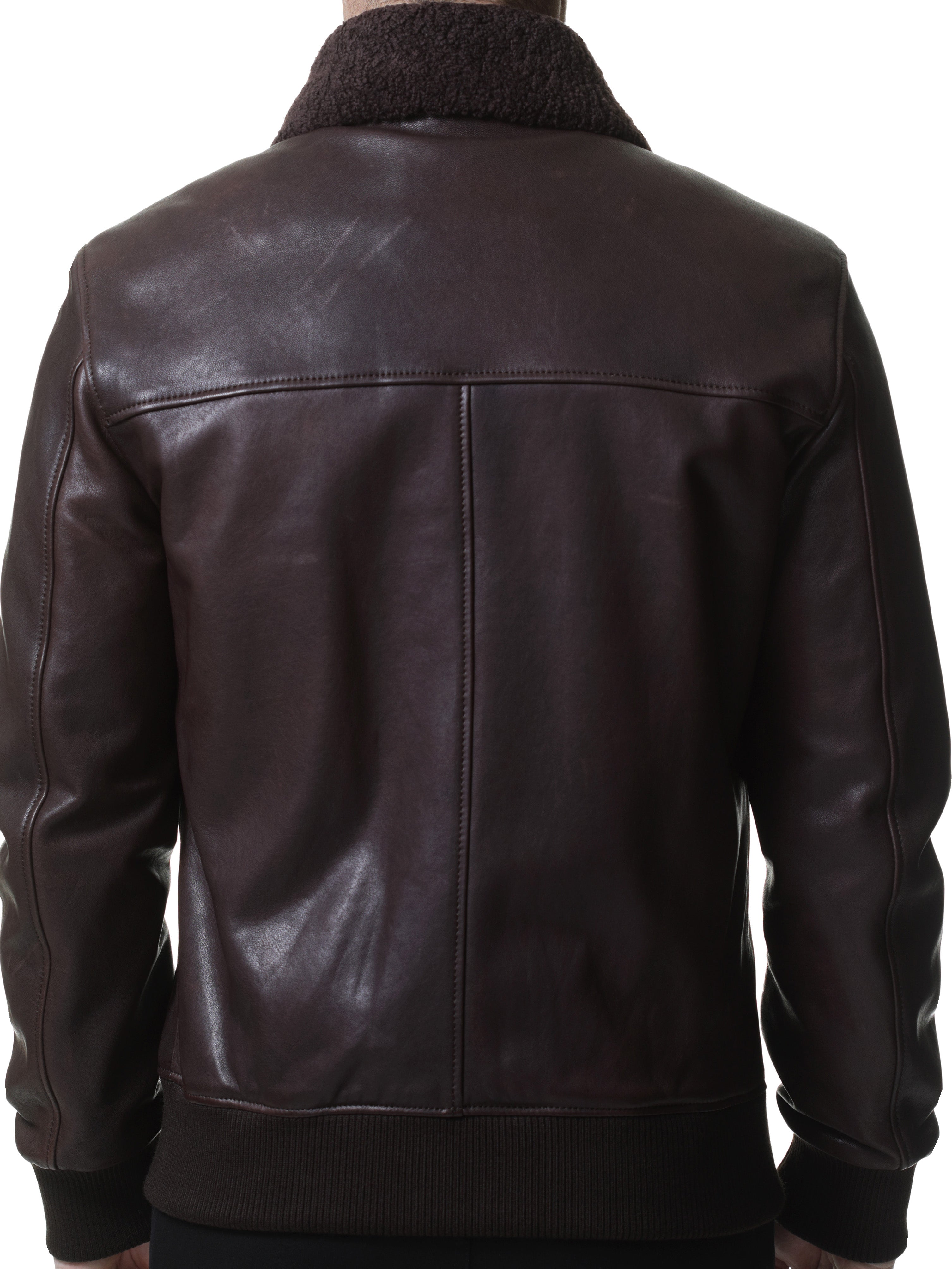Leather Aviator Brown