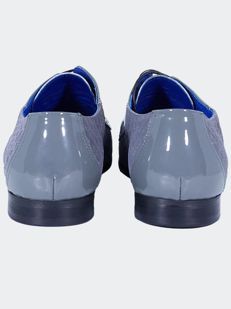 Grey Square Dress Shoes