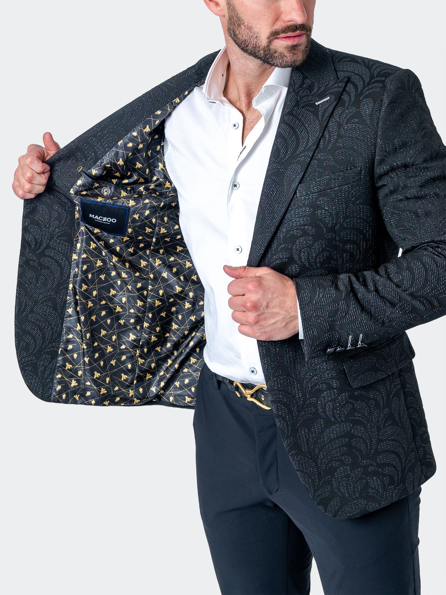 Peak Ceremonial Black Blazer