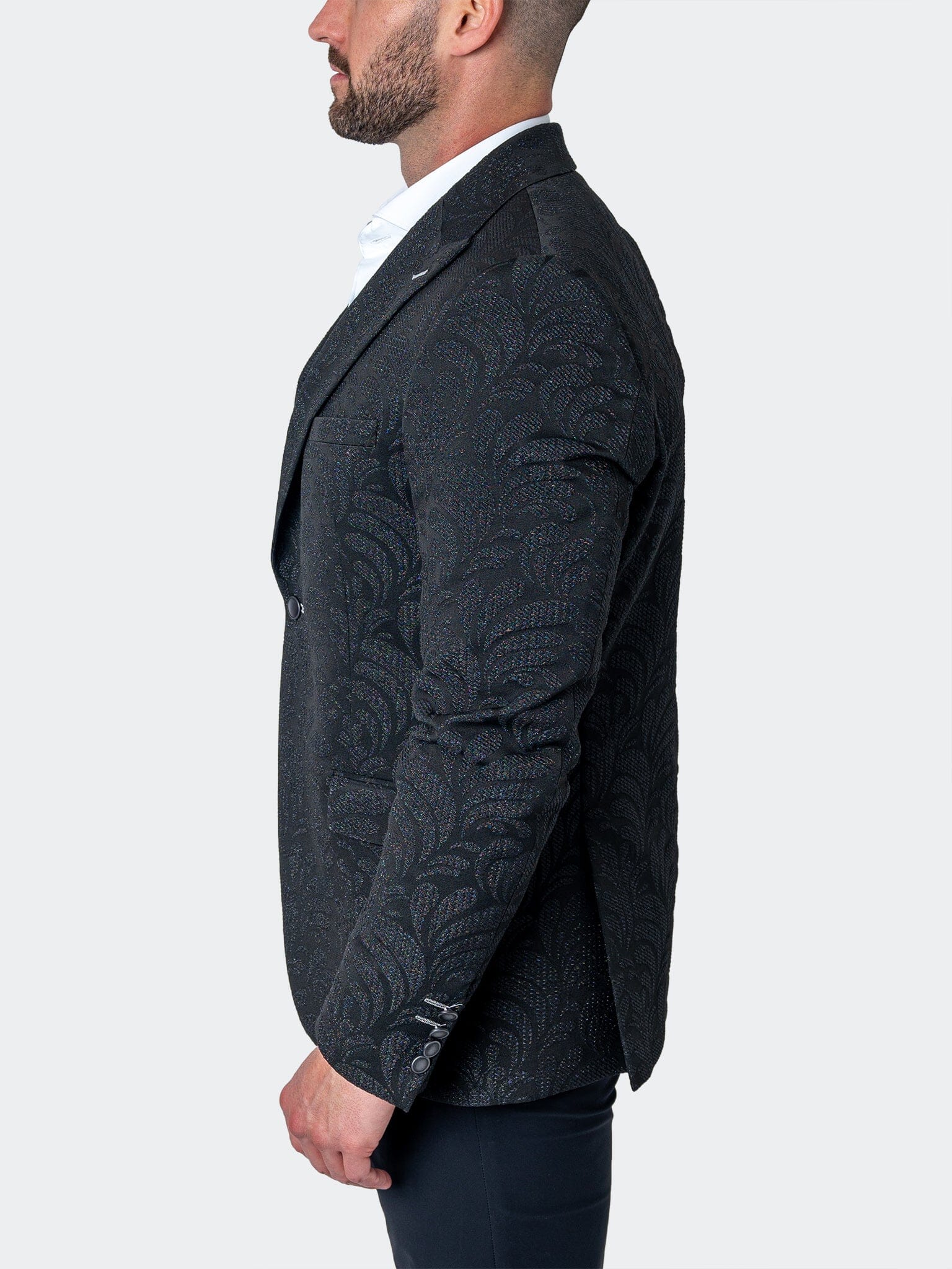 Peak Ceremonial Black Blazer
