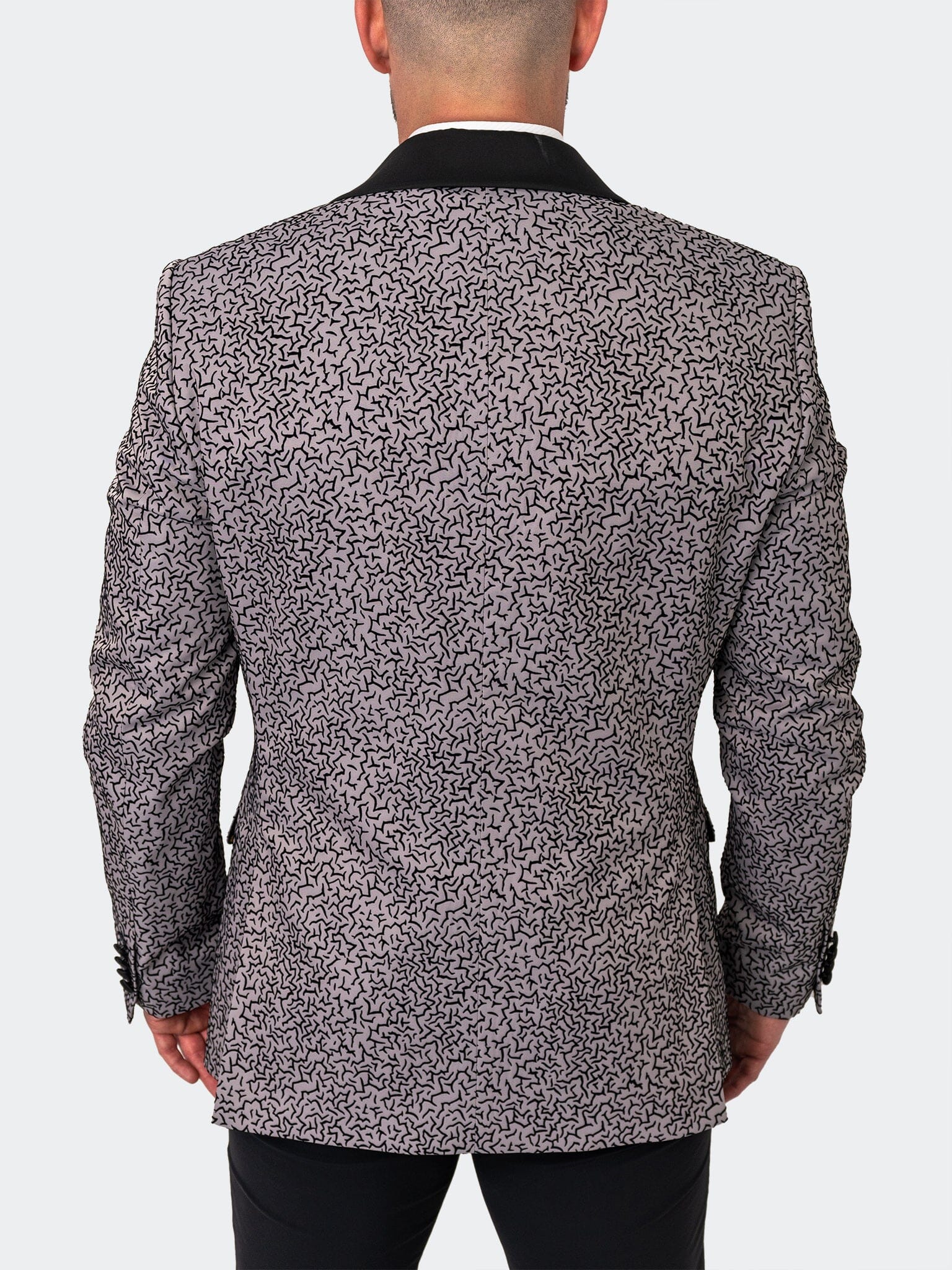 Shawl CeremonialGrey Blazer