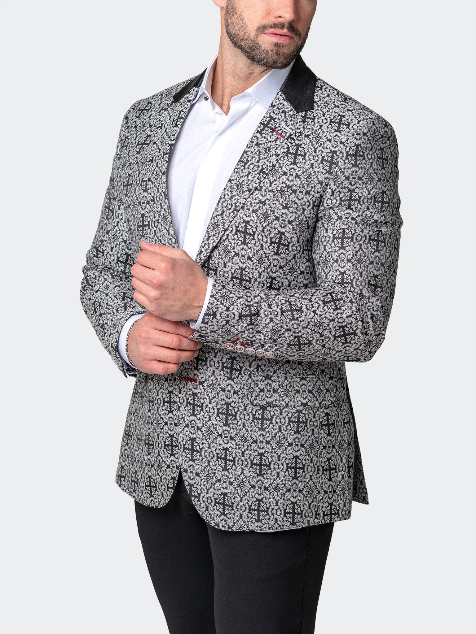 Socrate Evo Luca White Blazer
