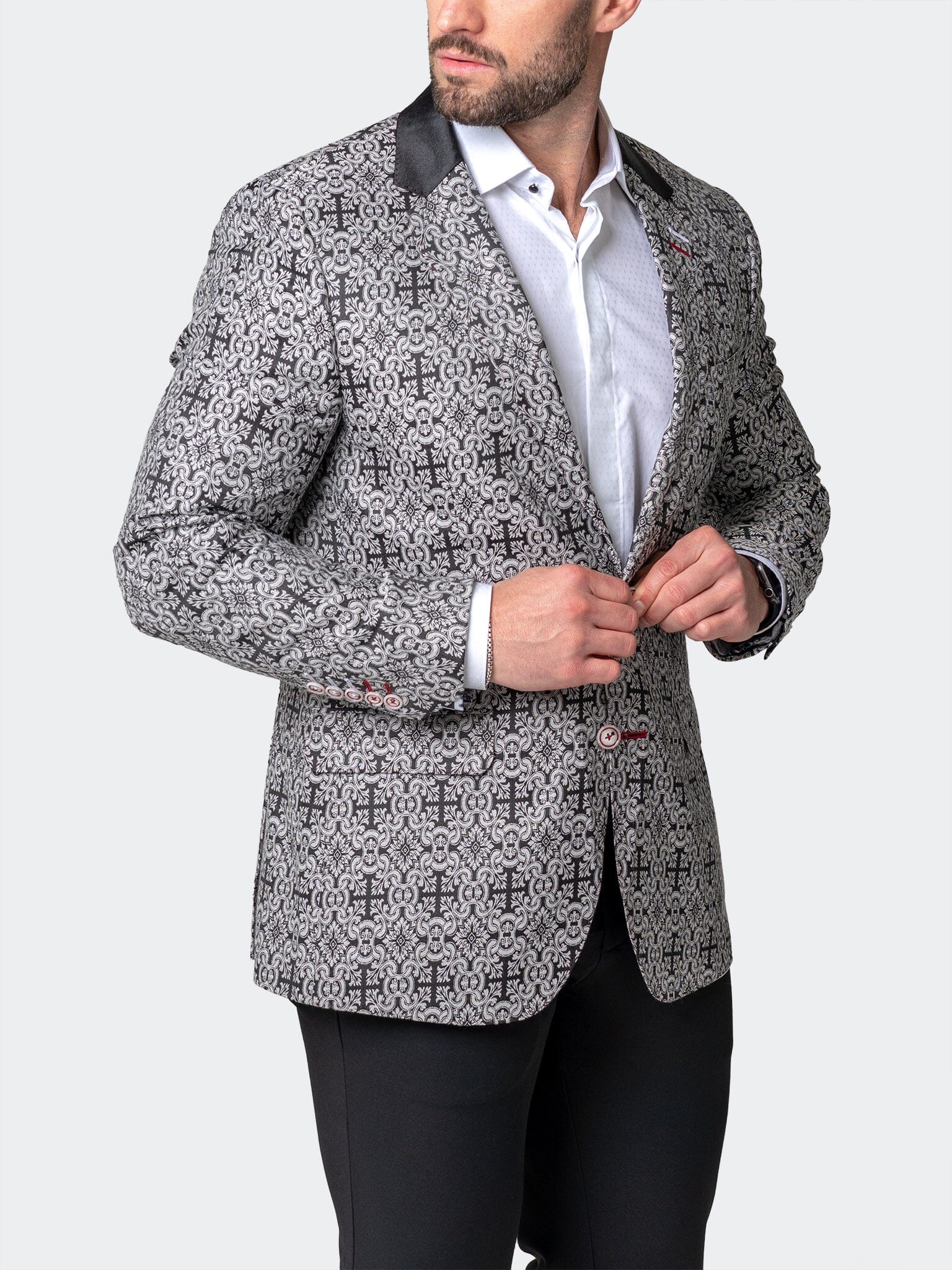 Socrate Evo Luca White Blazer