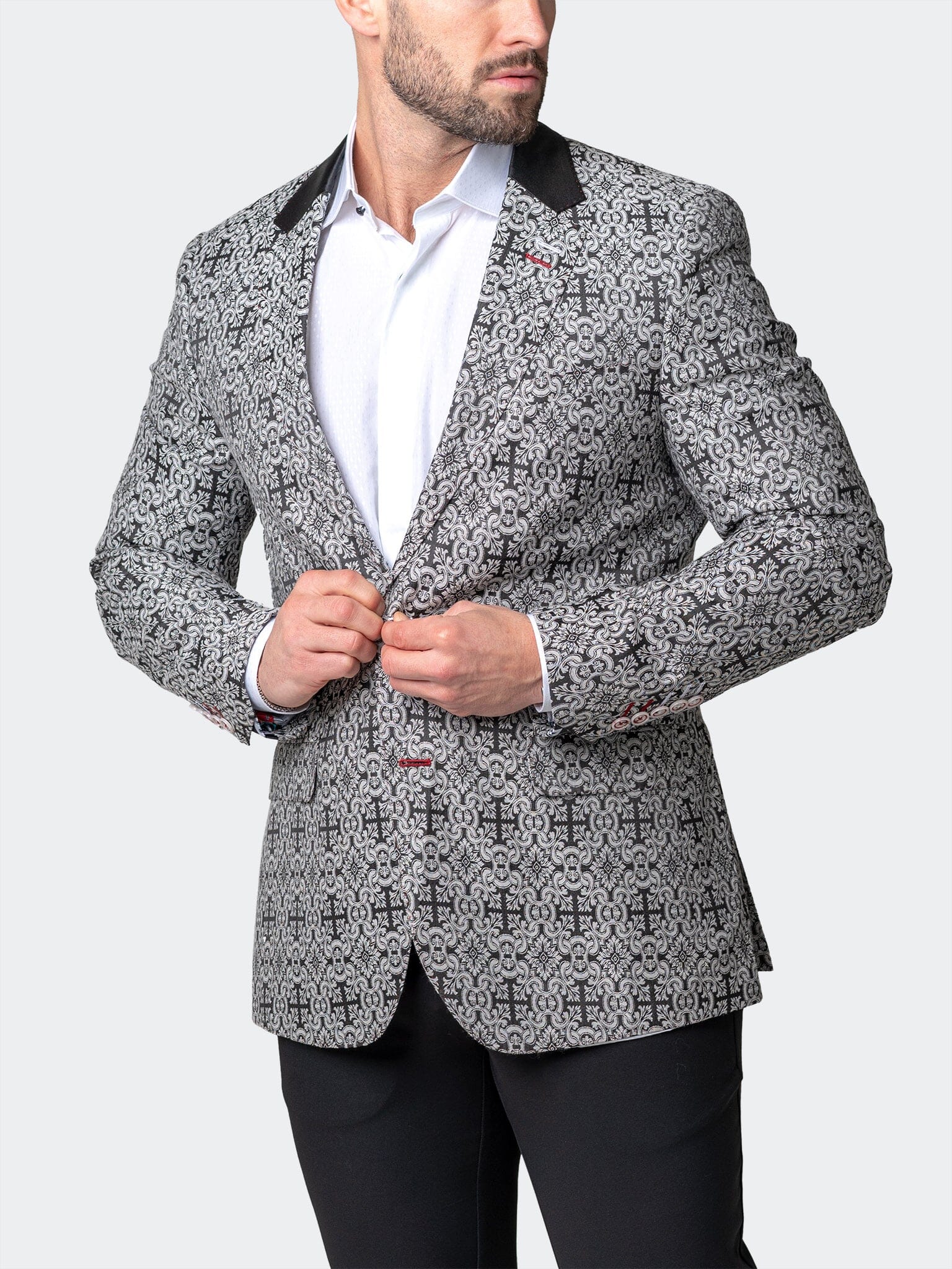 Socrate Evo Luca White Blazer