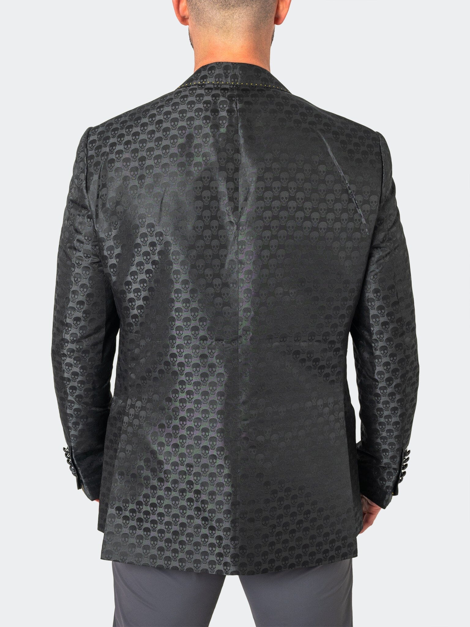 Perm Blazer Socrate SkullBlack Black