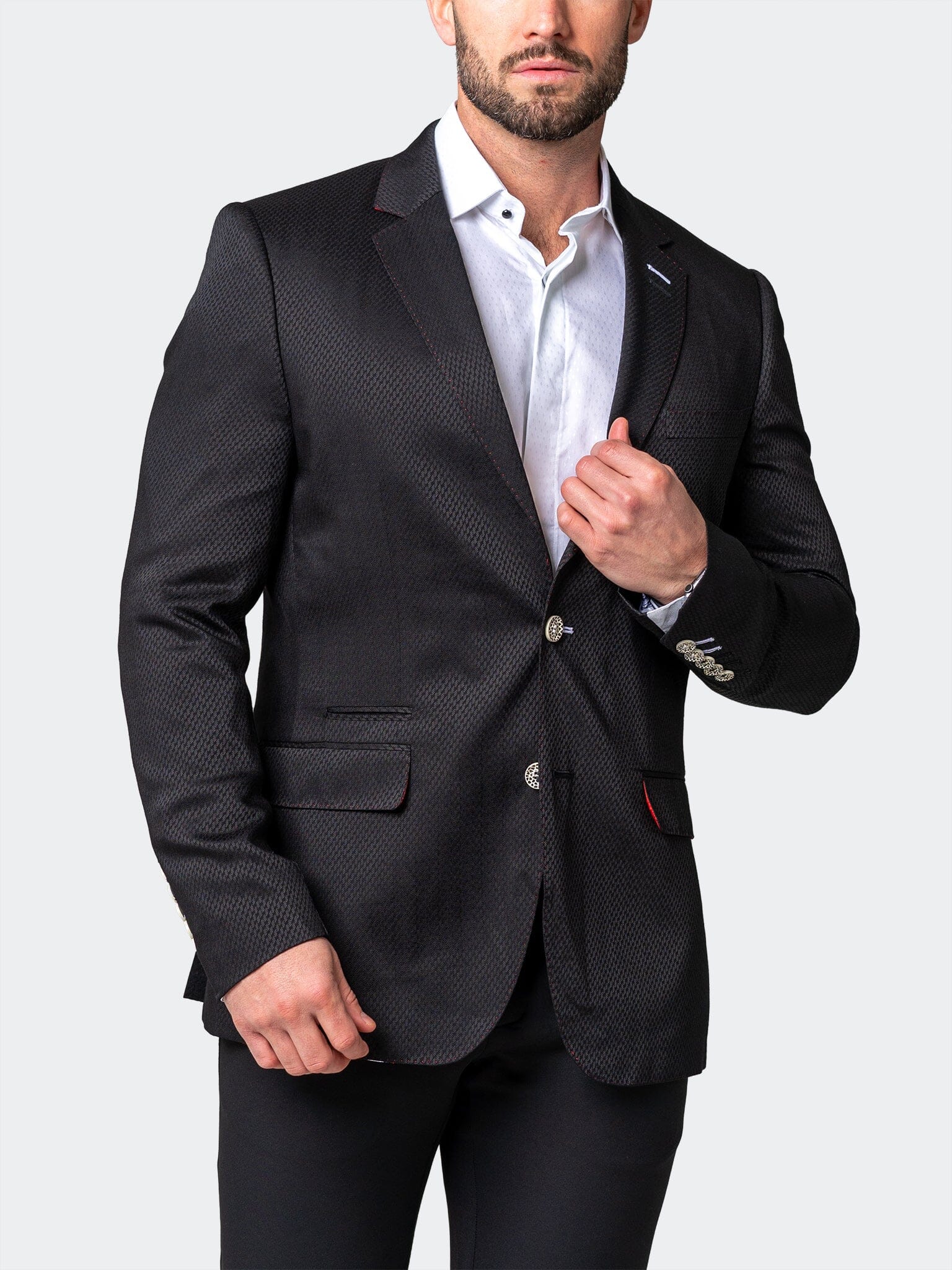 Socrates Bull Black Blazer
